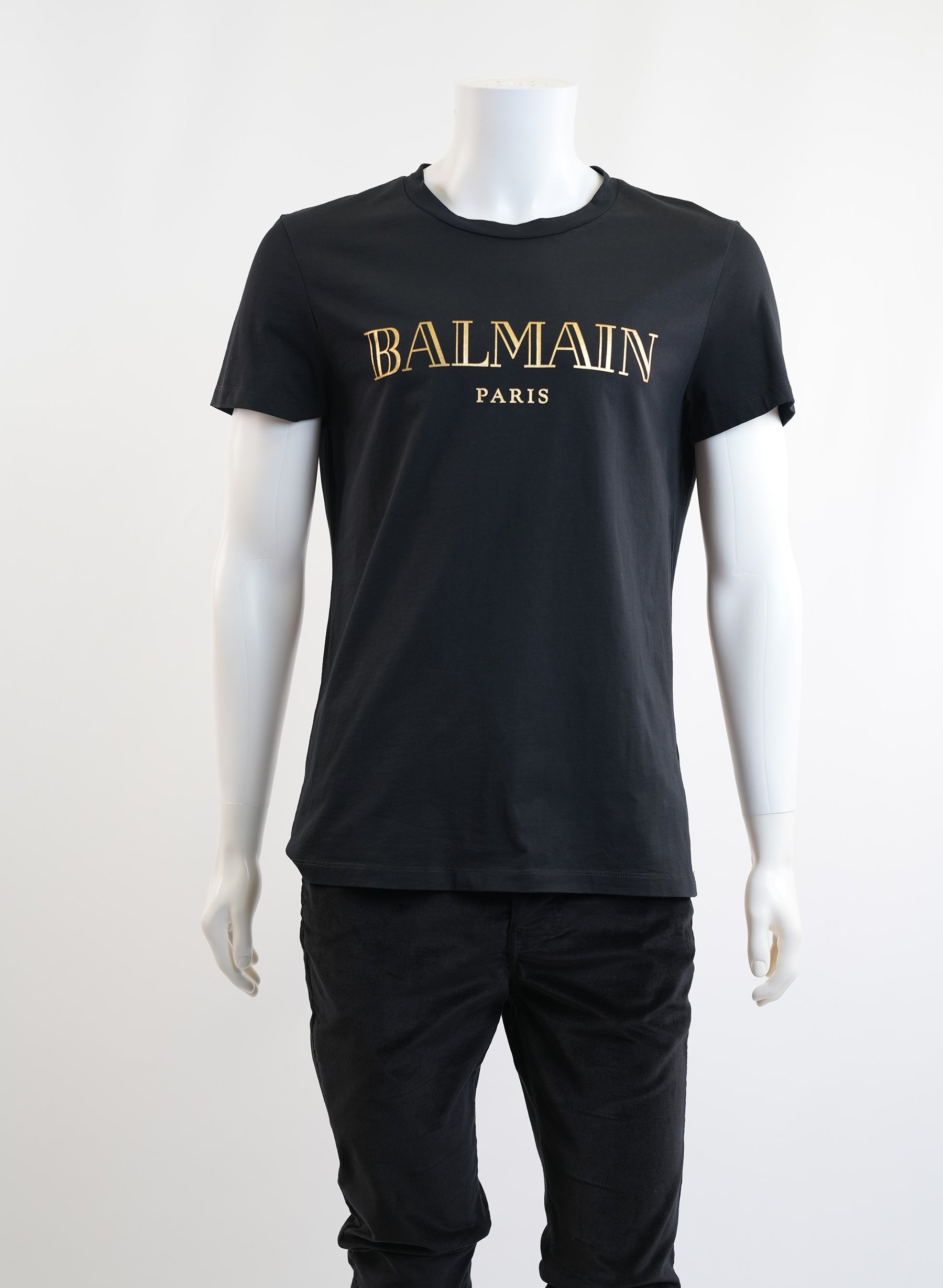 T-shirt noir Balmain