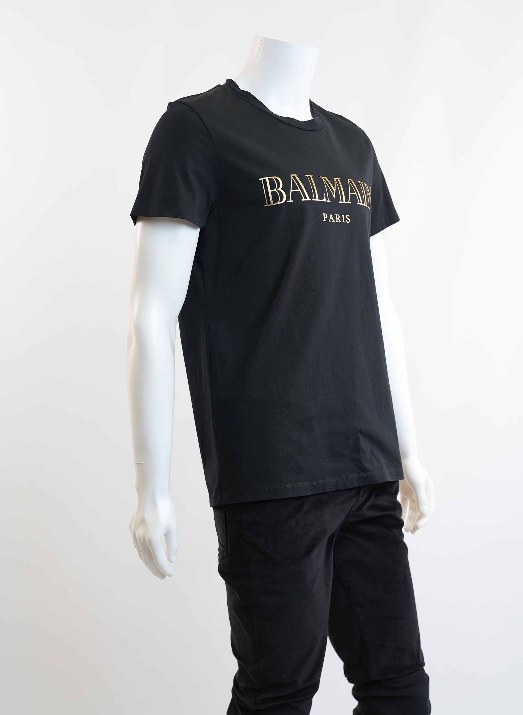 T-shirt noir Balmain