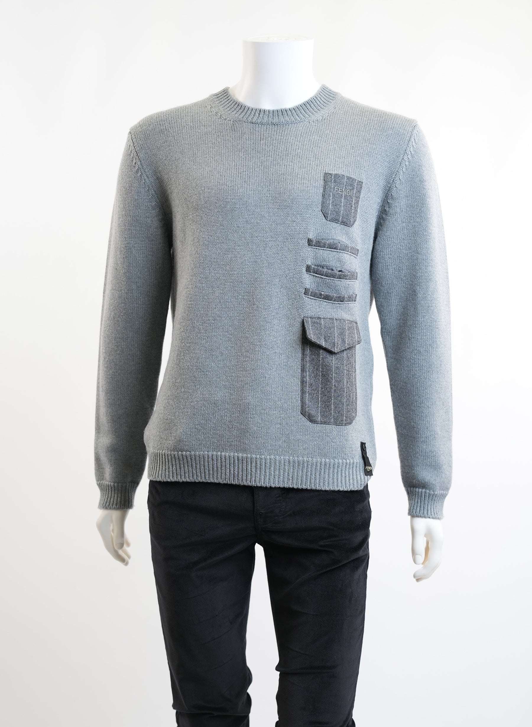 Pull gris Fendi