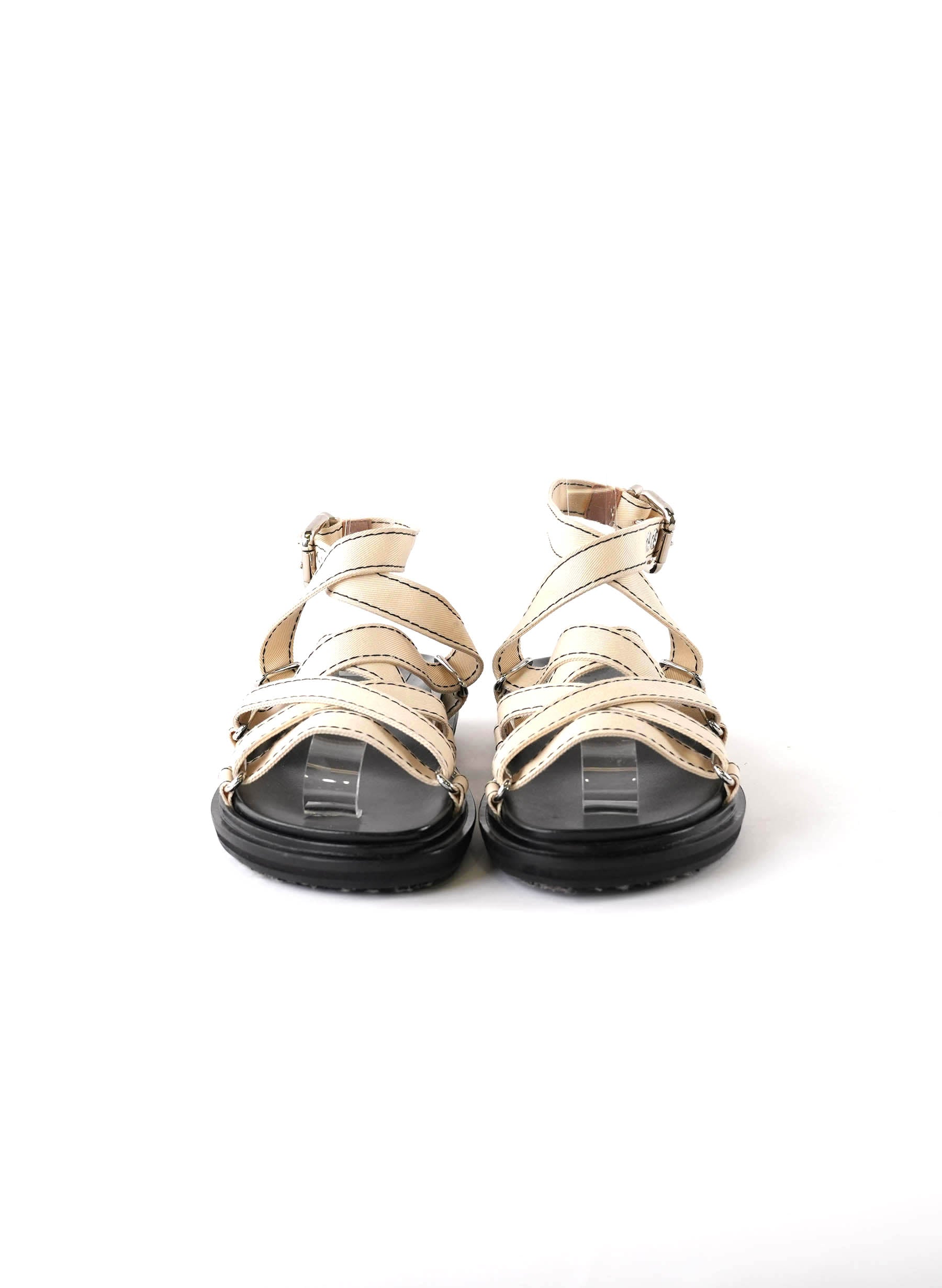 Sandales à brides croisées Marni