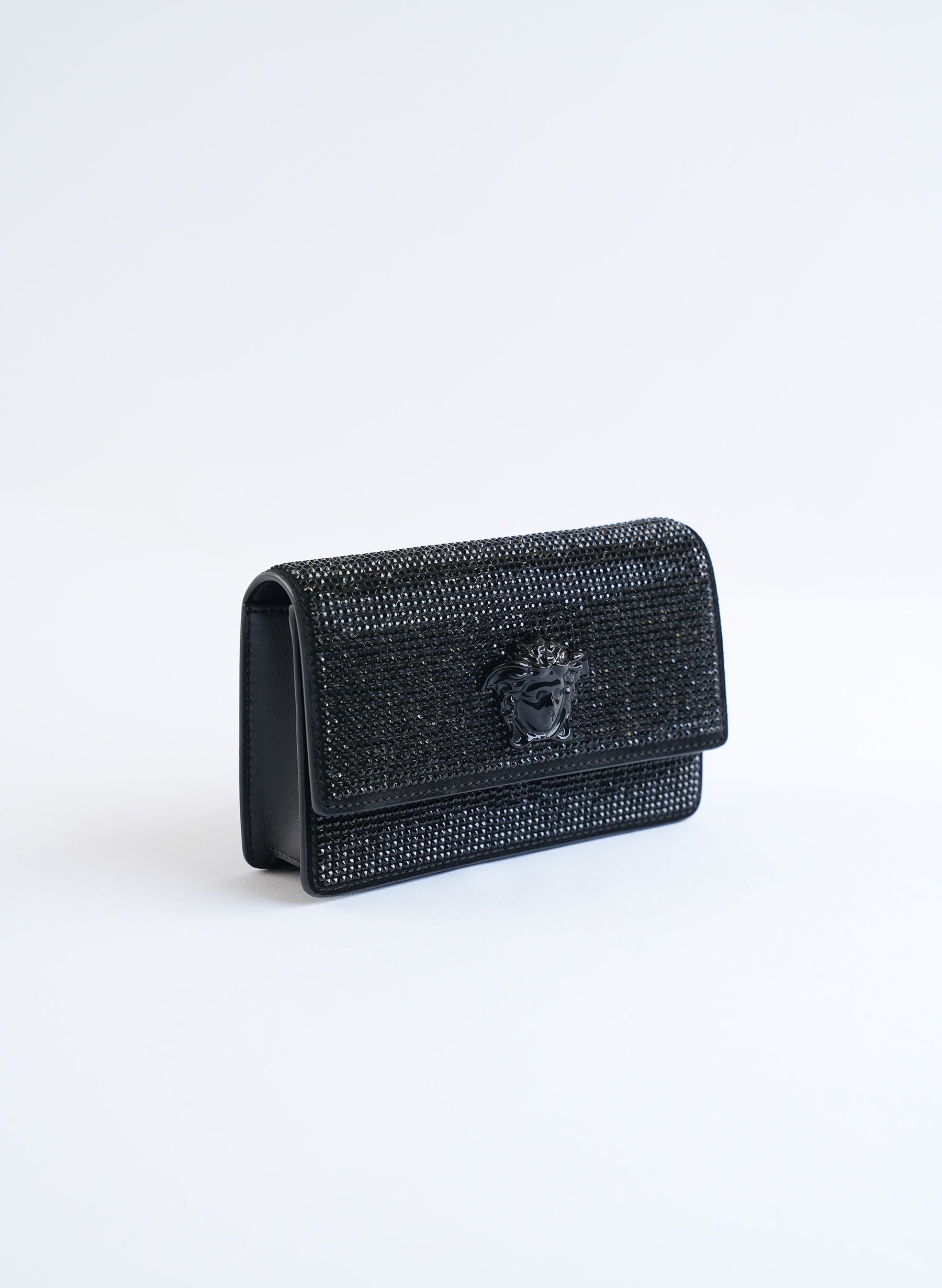 Sac Versace Palazzo à chaîne en cristal