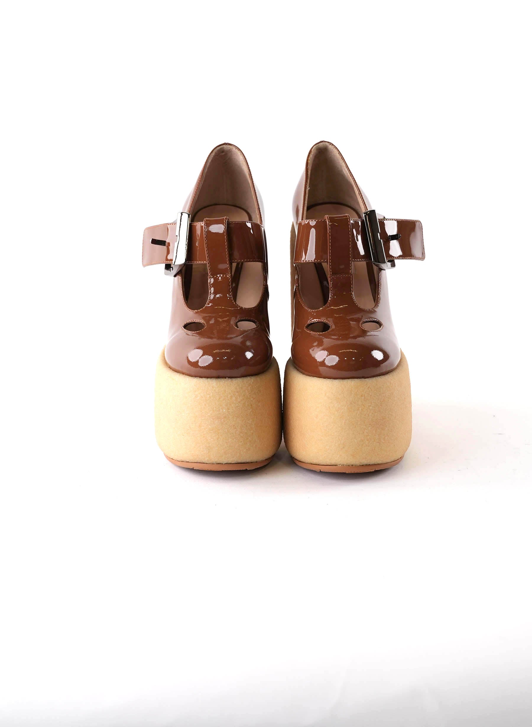 Pompes à plateforme Casadei Rock 160 mm