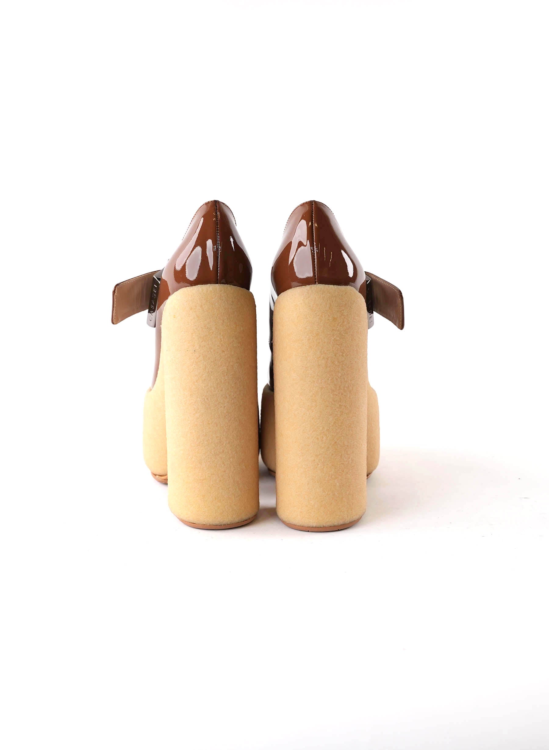 Pompes à plateforme Casadei Rock 160 mm