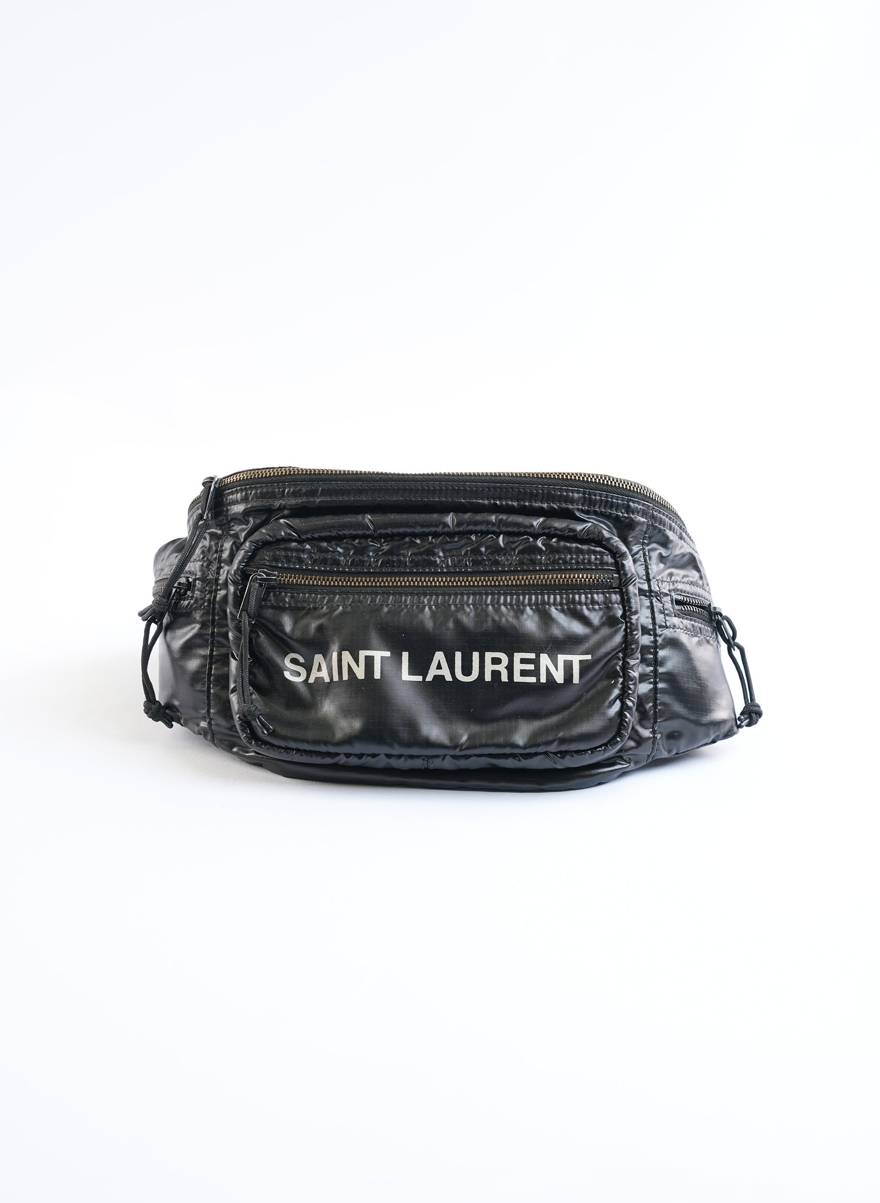 Sac banane noir Saint Laurent
