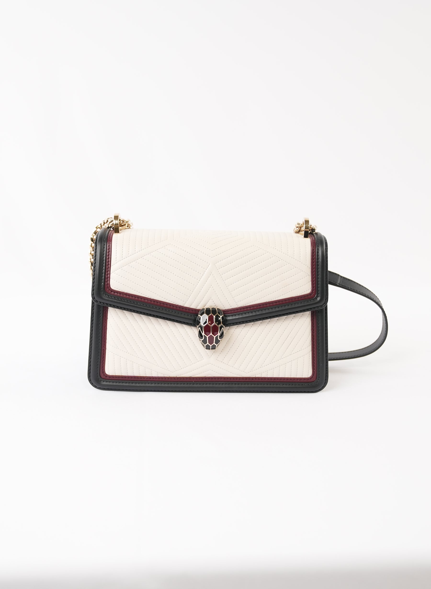 Bvlgari Serpenti Sac à main en cuir