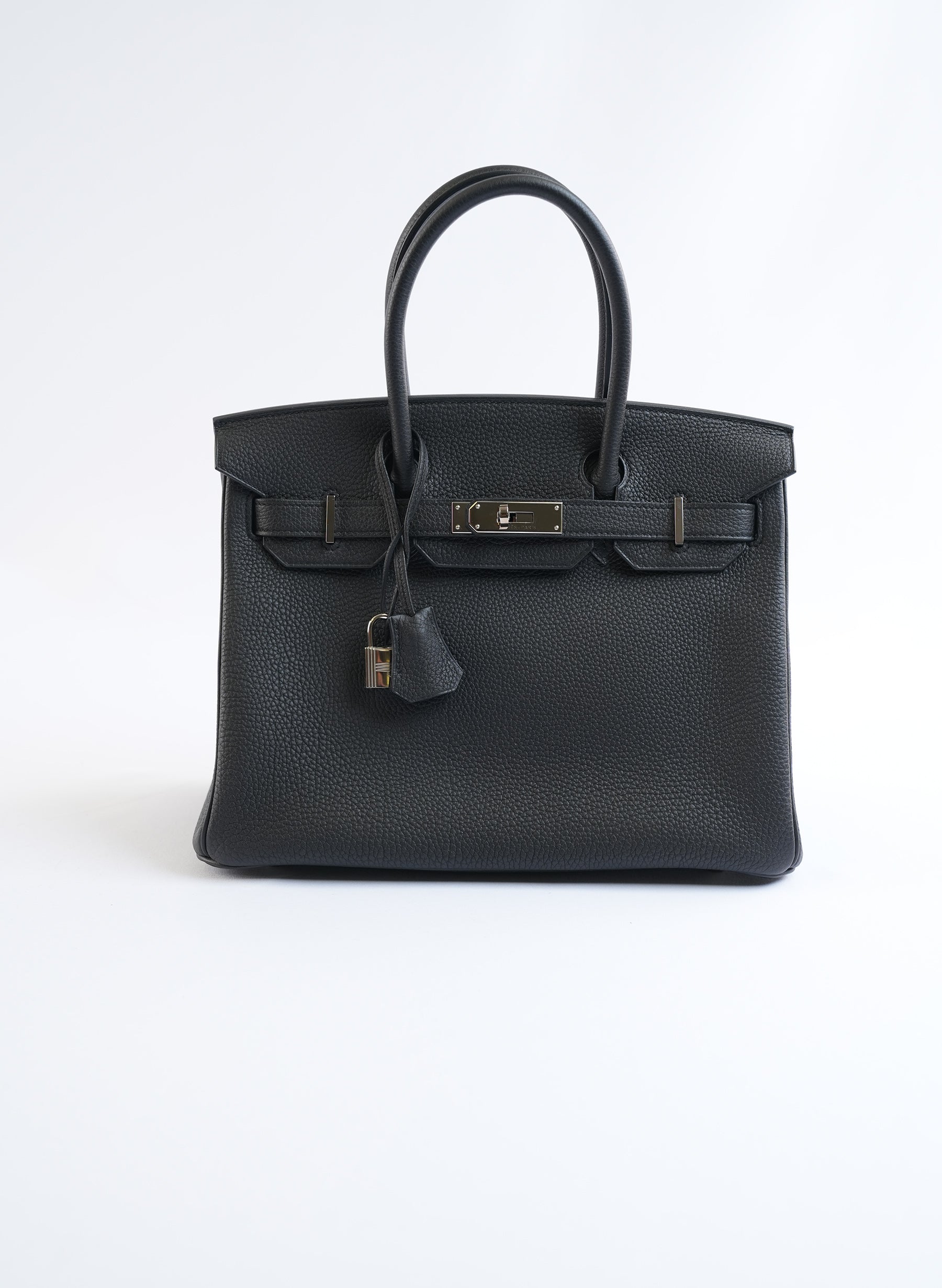 Hermes Birkin 30, quincaillerie plaquée palladium