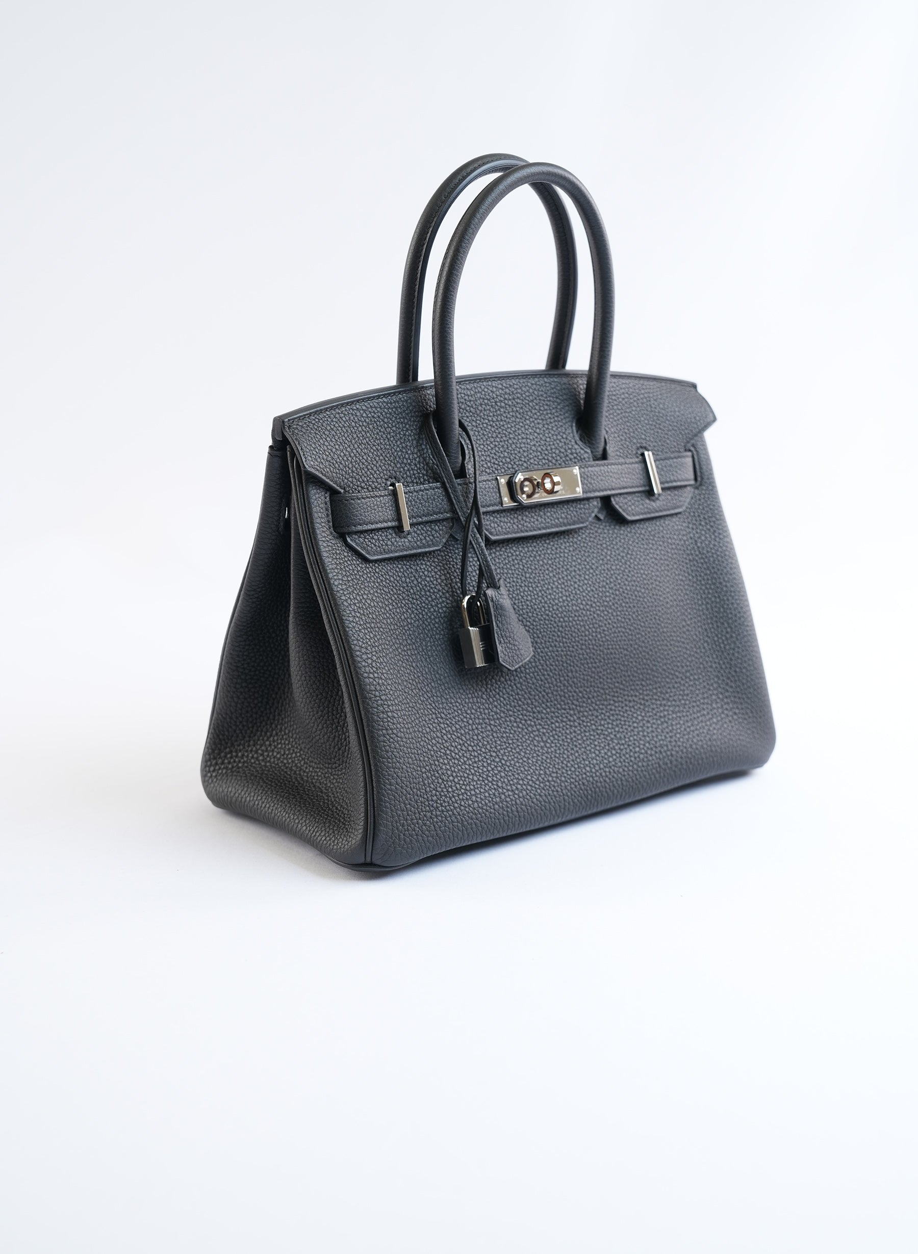 Hermes Birkin 30, quincaillerie plaquée palladium