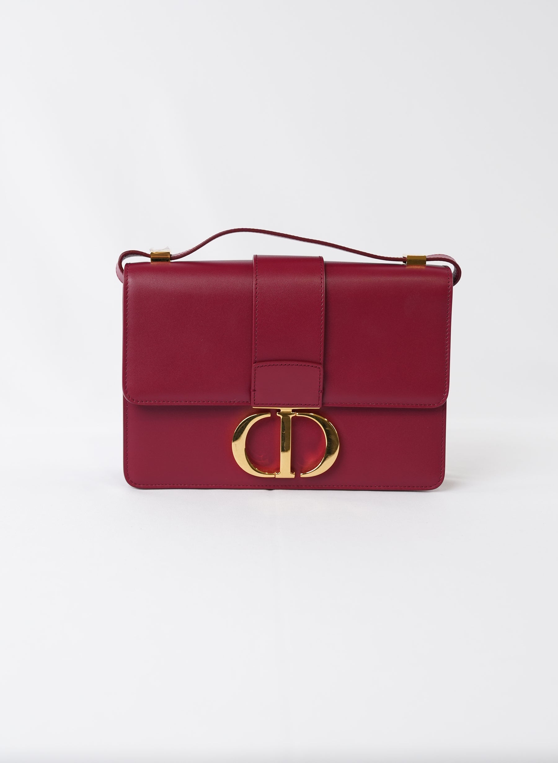 Christian Dior Grained Calfskin Montaigne Flap Bag