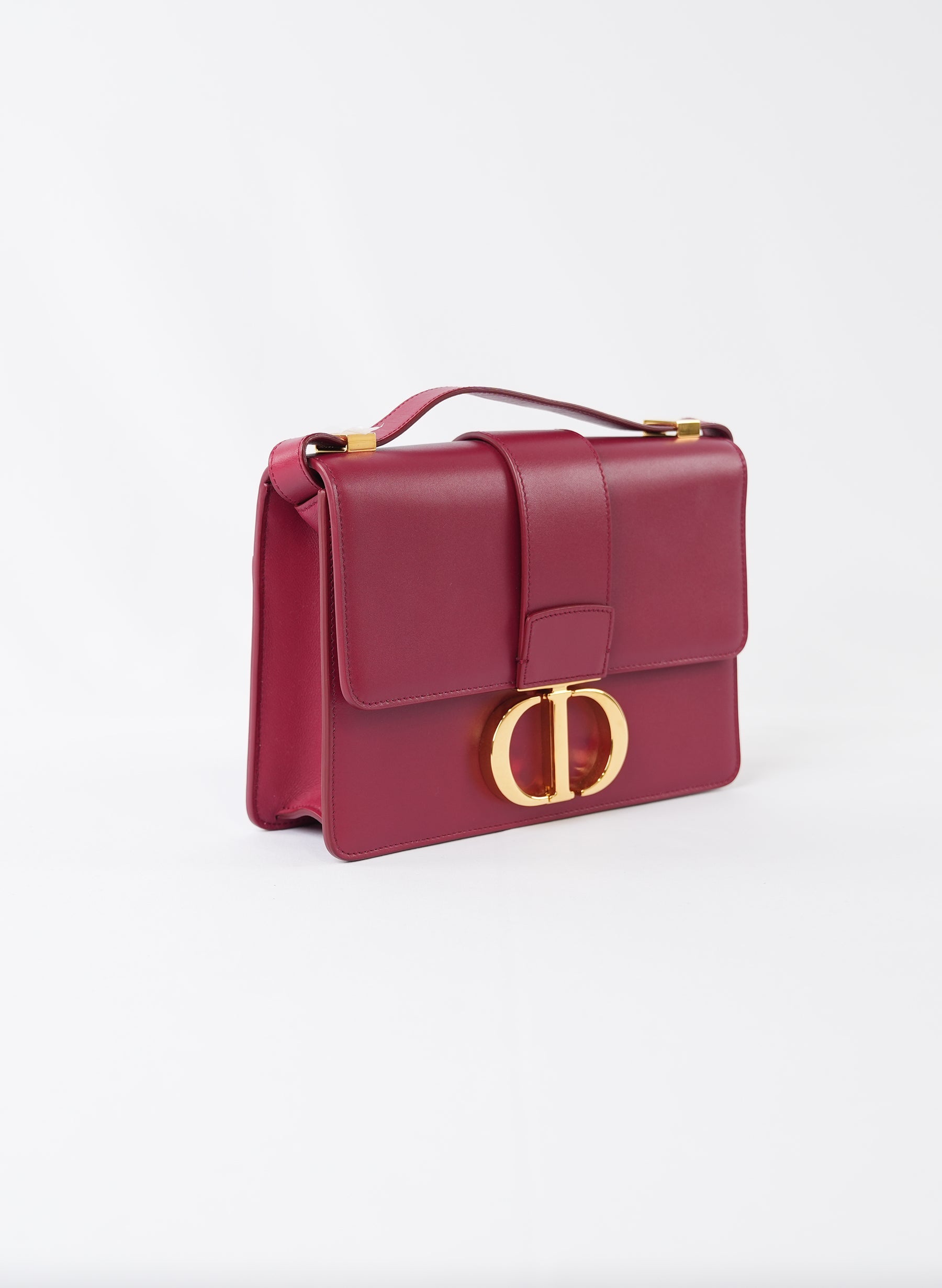 Christian Dior Grained Calfskin Montaigne Flap Bag
