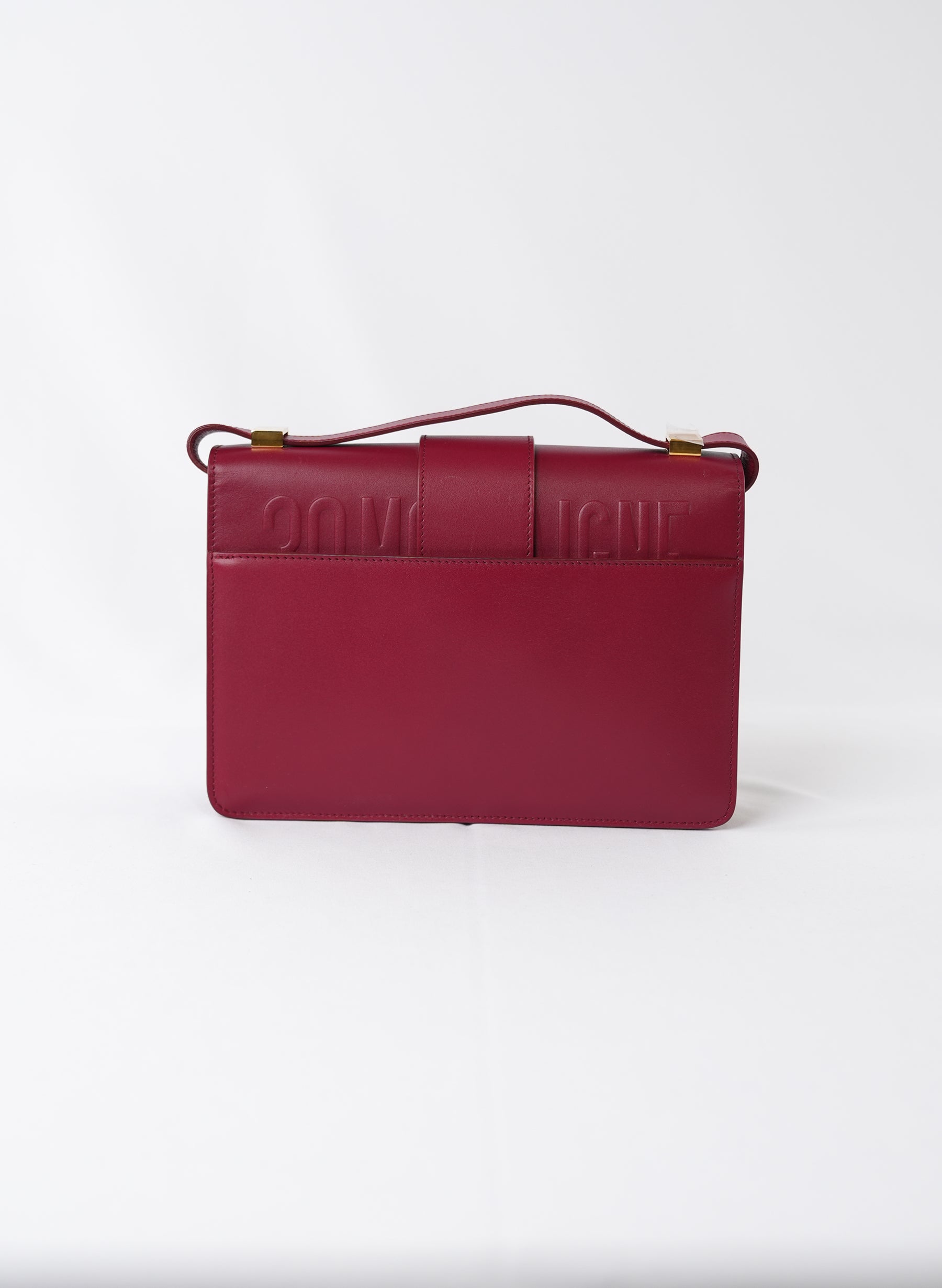 Christian Dior Grained Calfskin Montaigne Flap Bag
