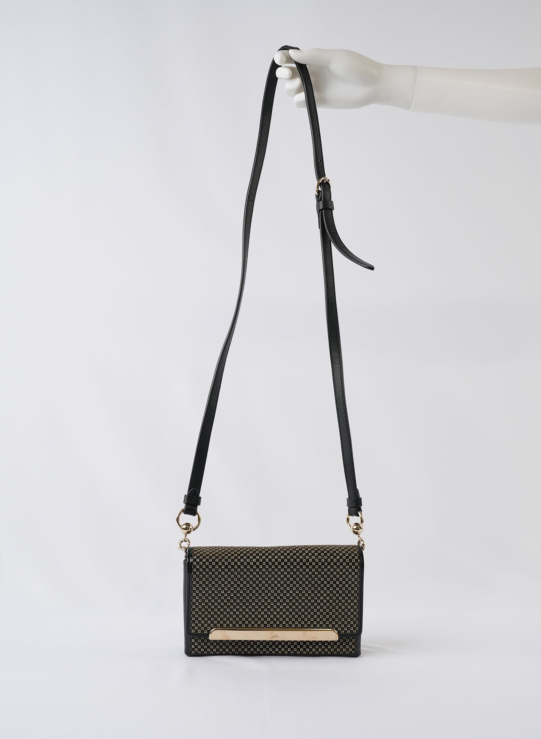Christian Louboutin Patent Leather Clutch