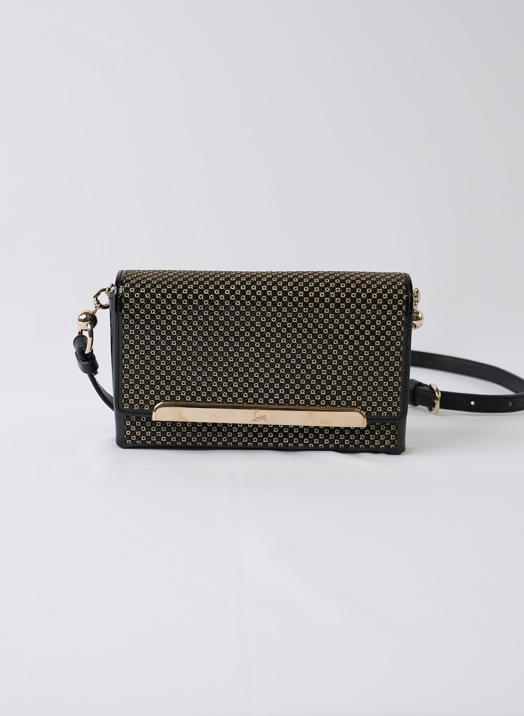 Christian Louboutin Patent Leather Clutch