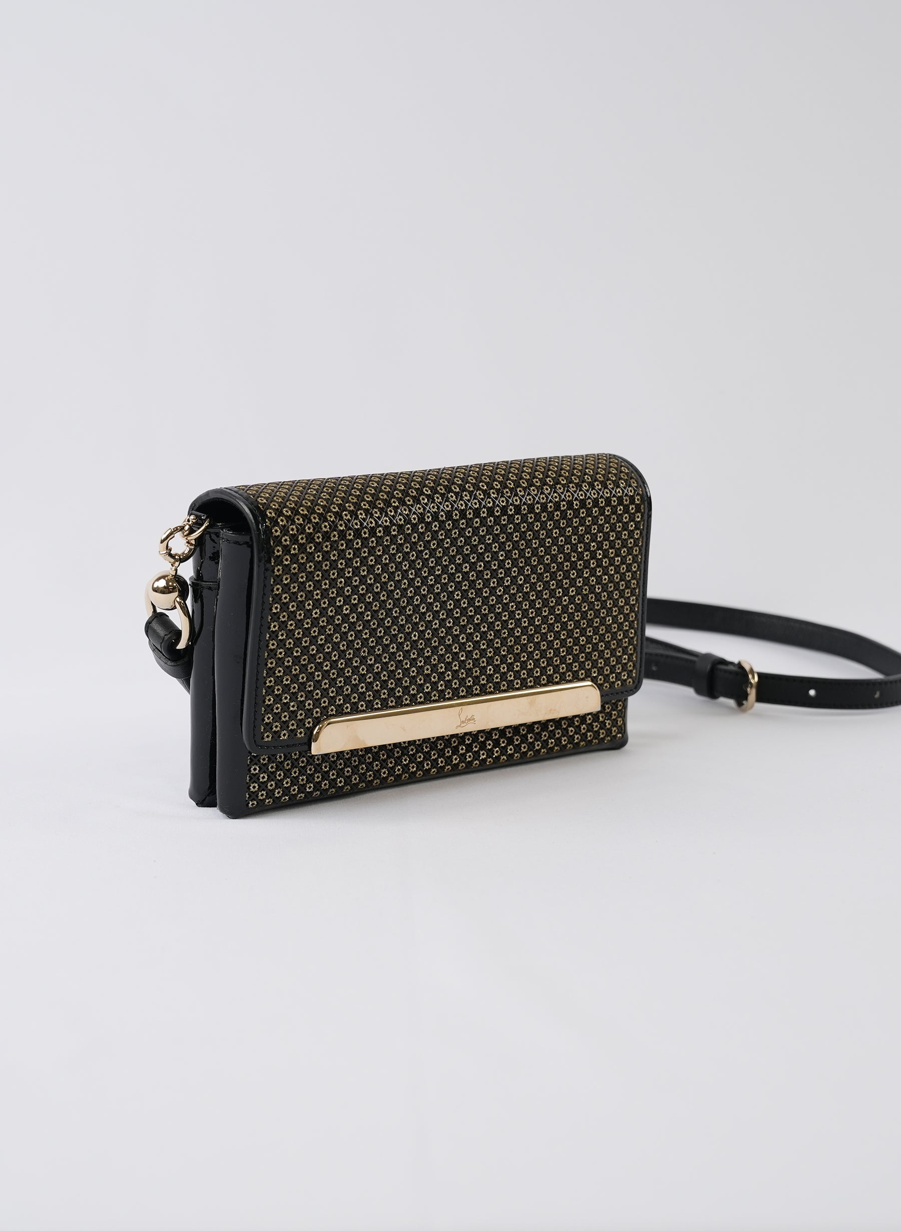 Christian Louboutin Patent Leather Clutch