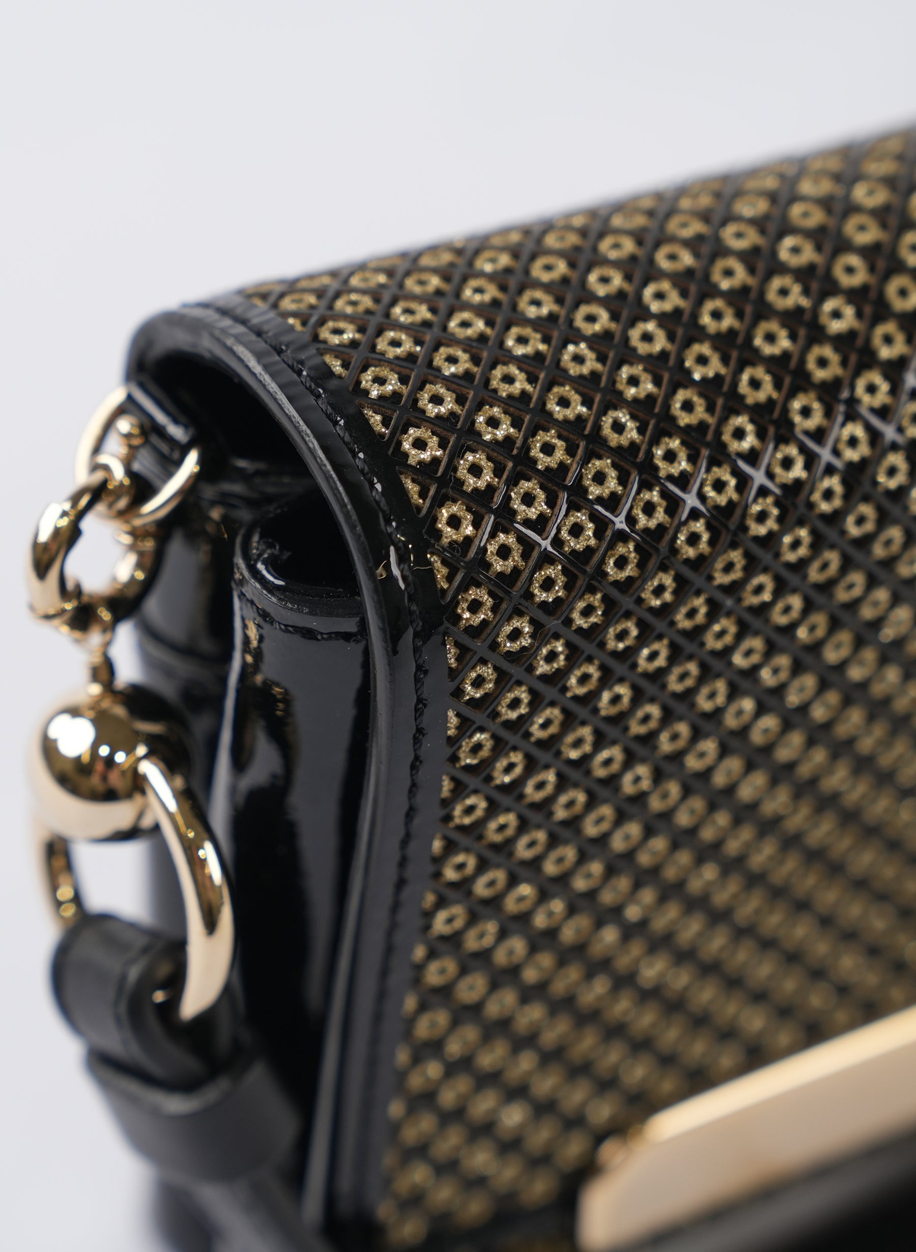 Christian Louboutin Patent Leather Clutch