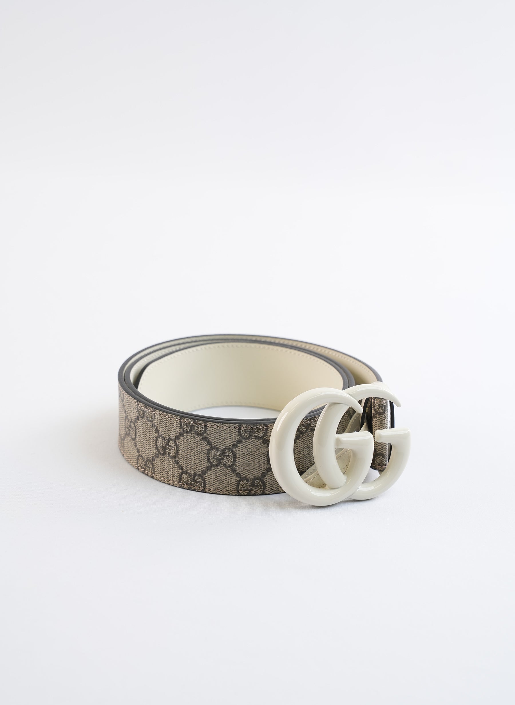 Ceinture Gucci en toile à monogramme