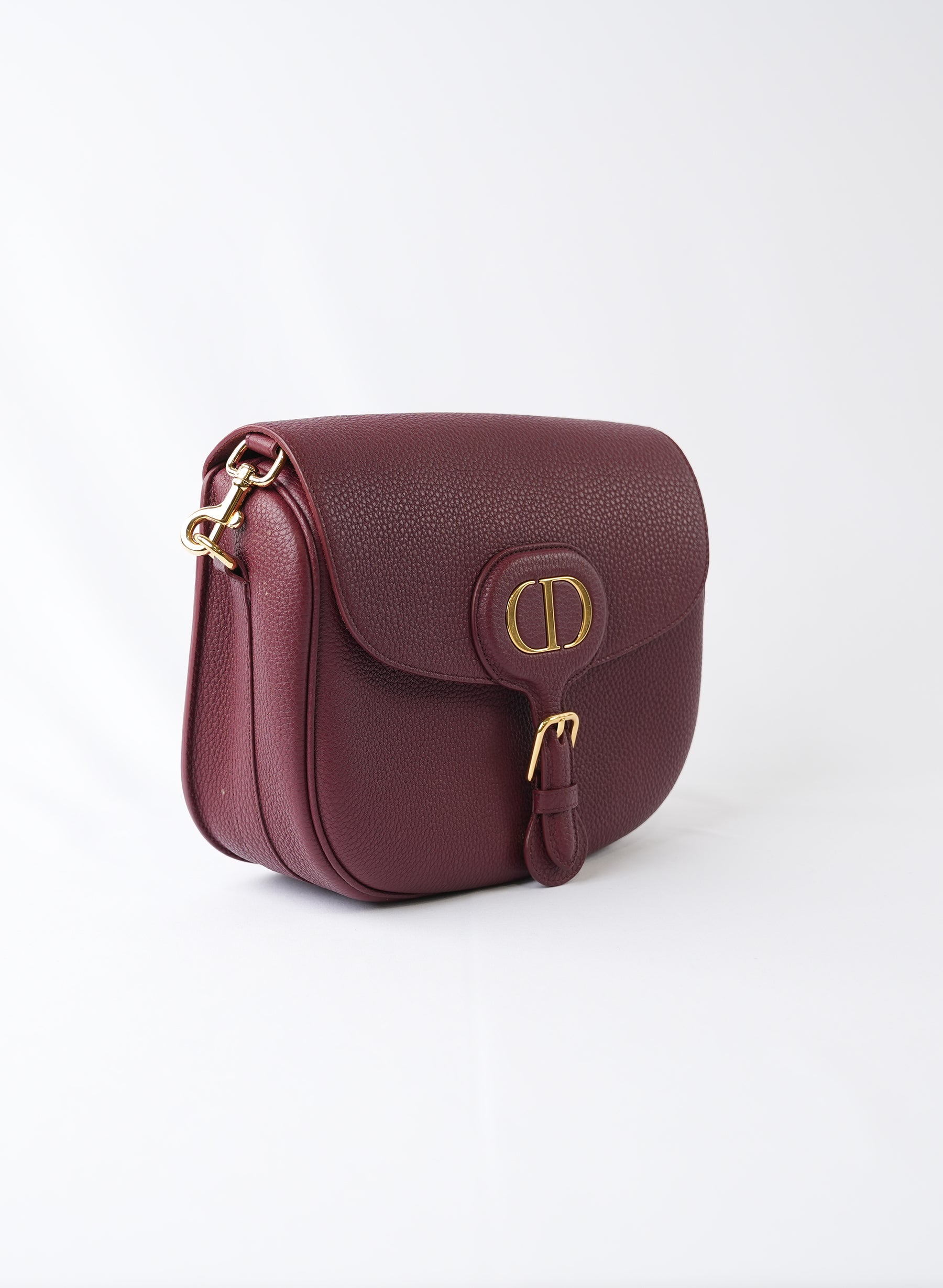 Christian Dior Grained Calfskin Bobby Flap Bag