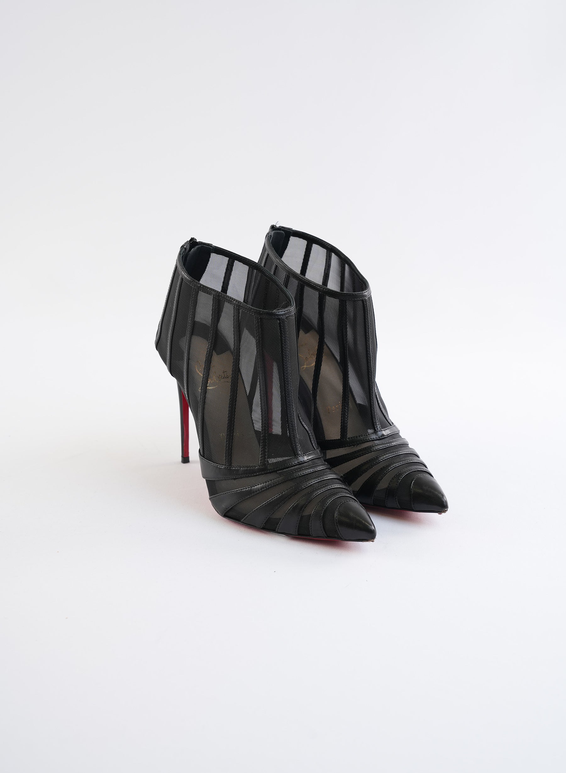 Christian Louboutin Black Ankle Boots