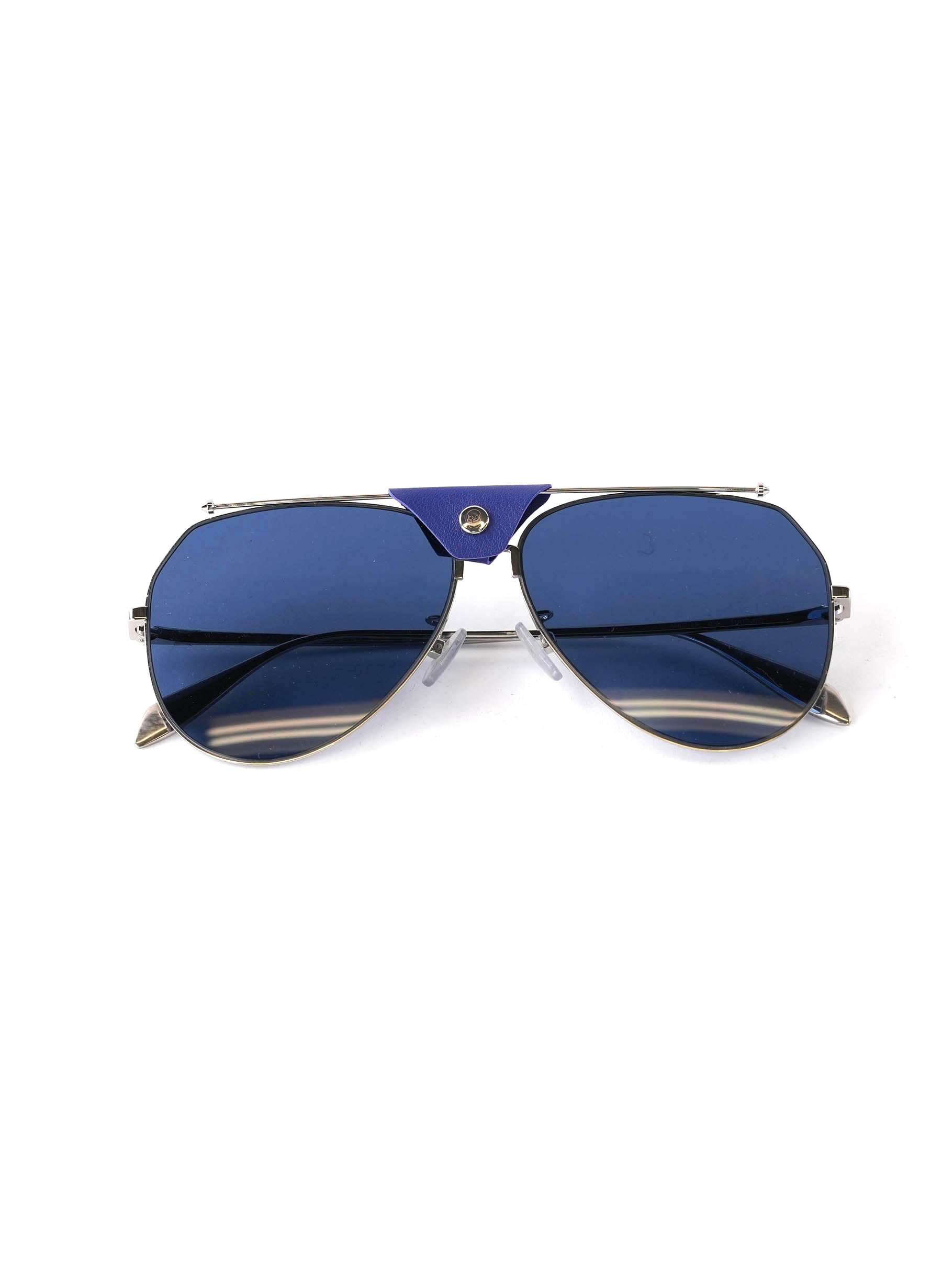 Lunettes de soleil aviateur Alexander McQueen