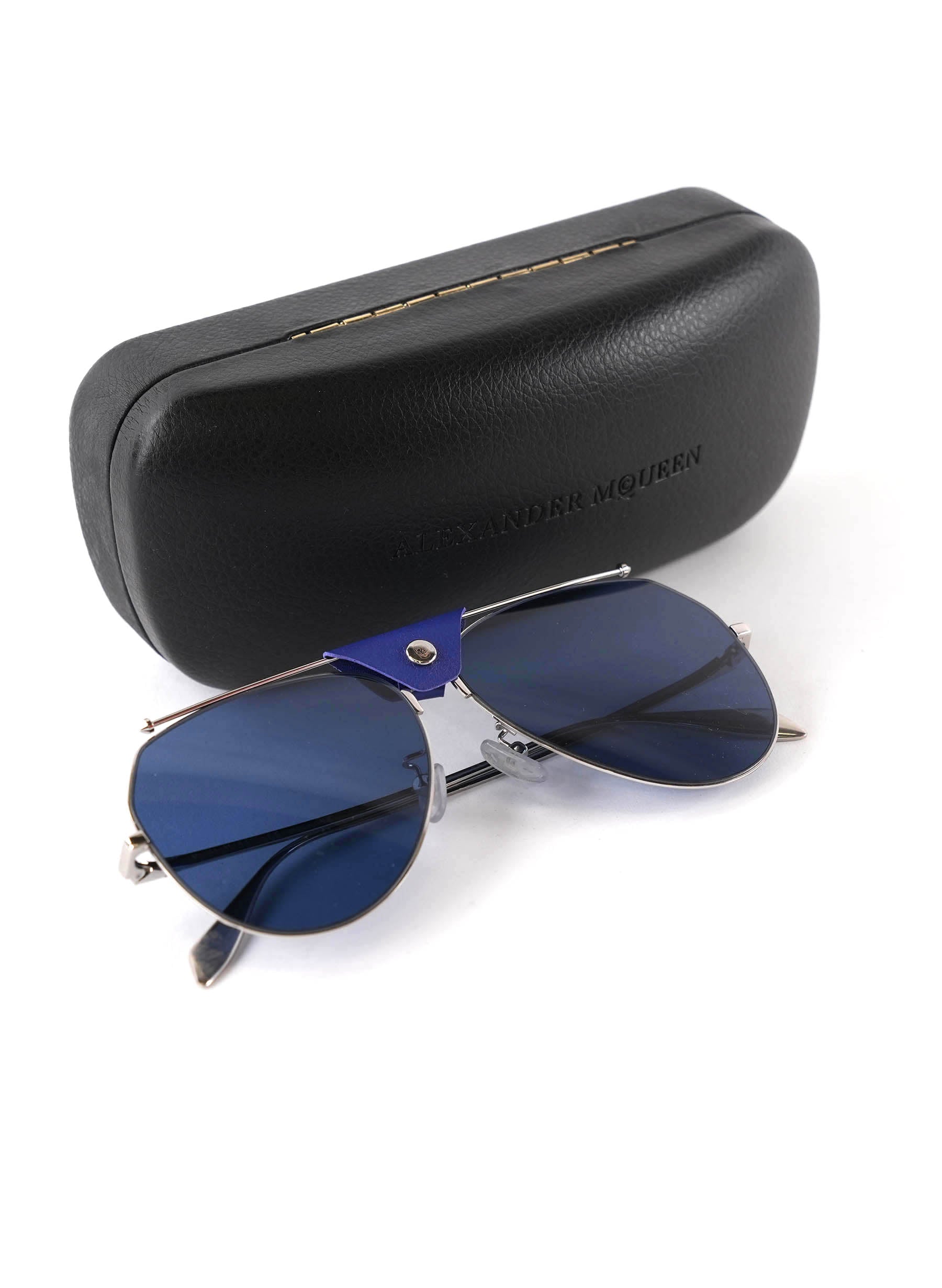 Lunettes de soleil aviateur Alexander McQueen