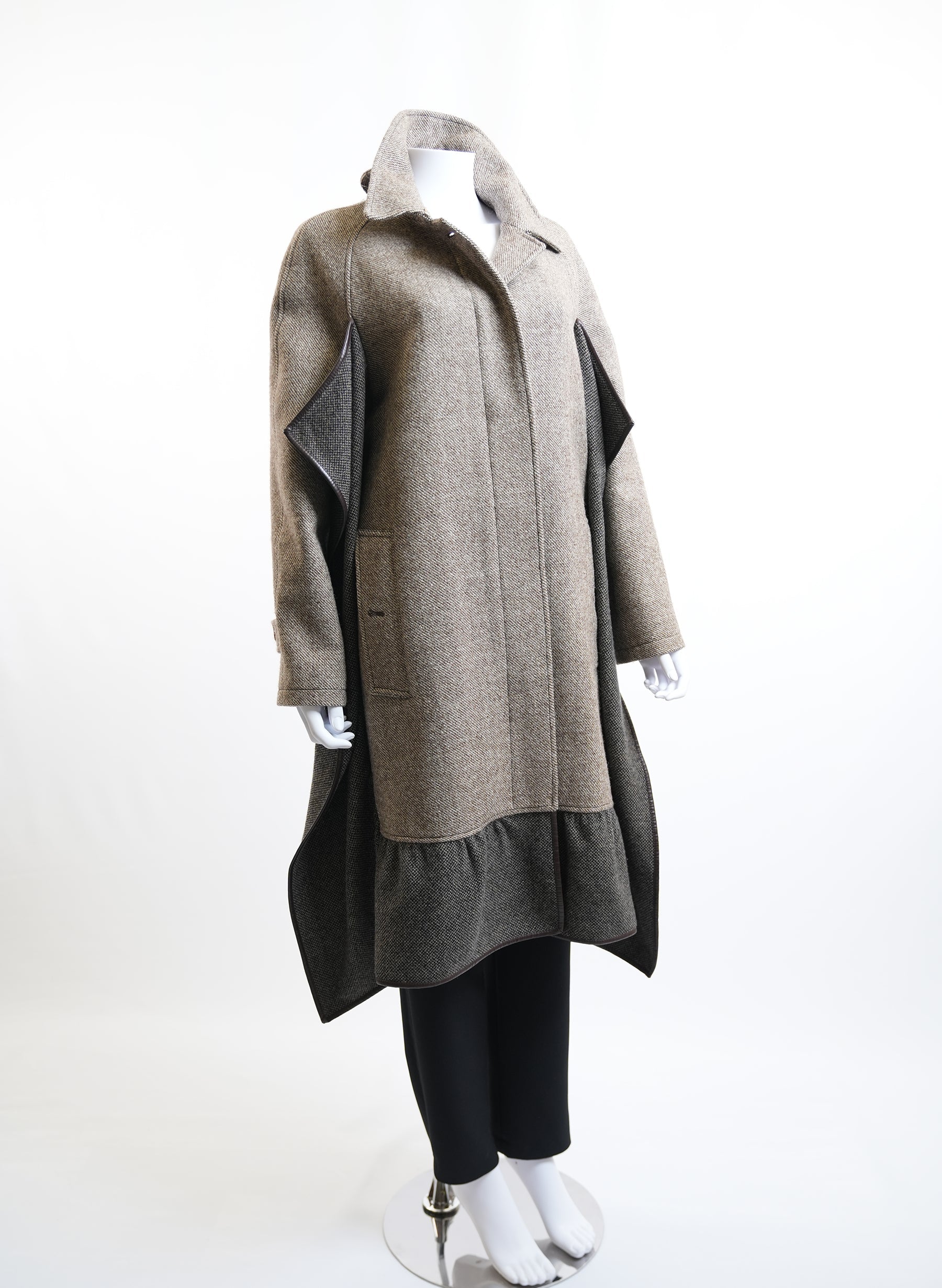 Burberry Brown Wool Coat