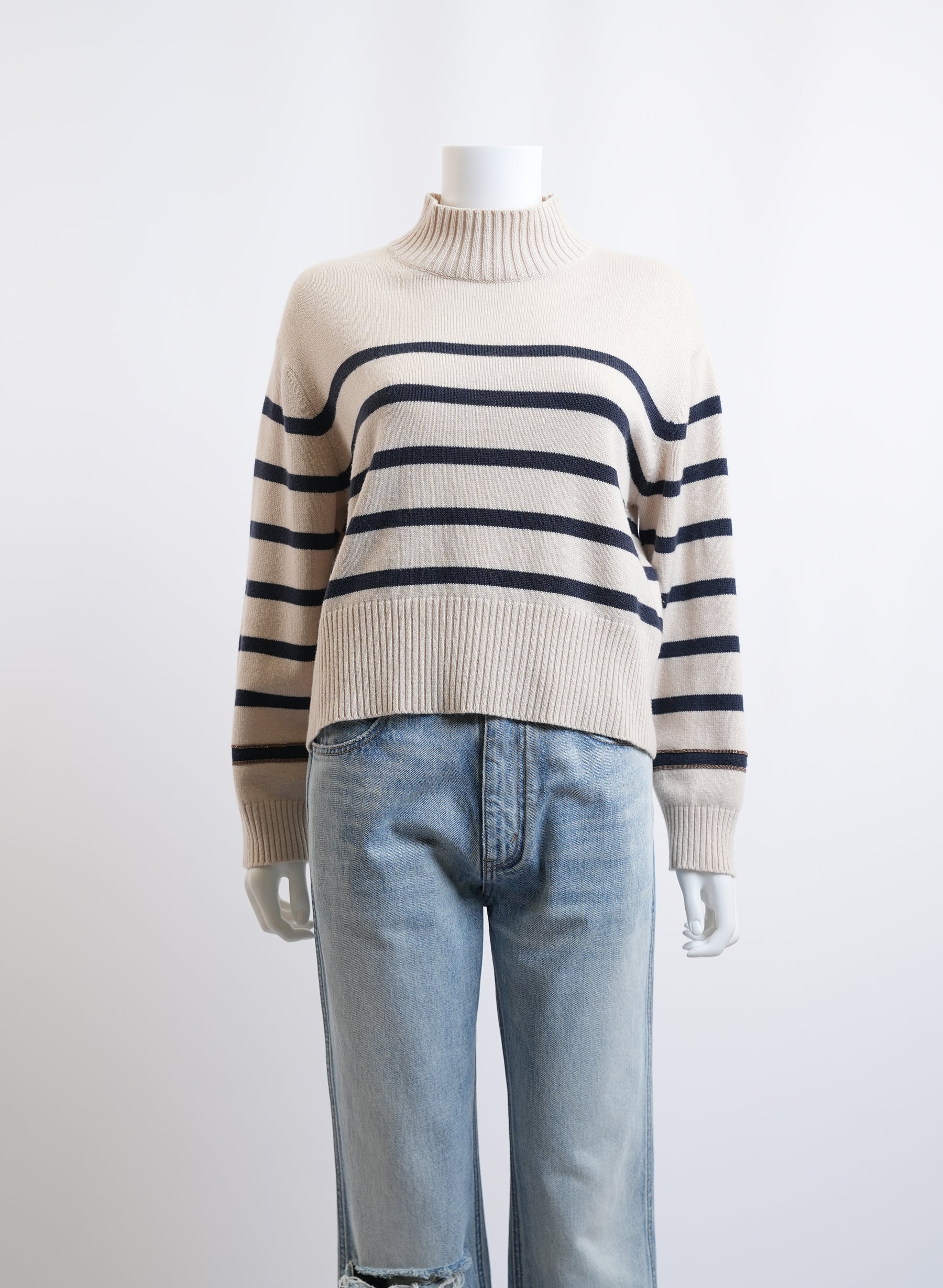 Brunello Cucinelli Striped Sweater