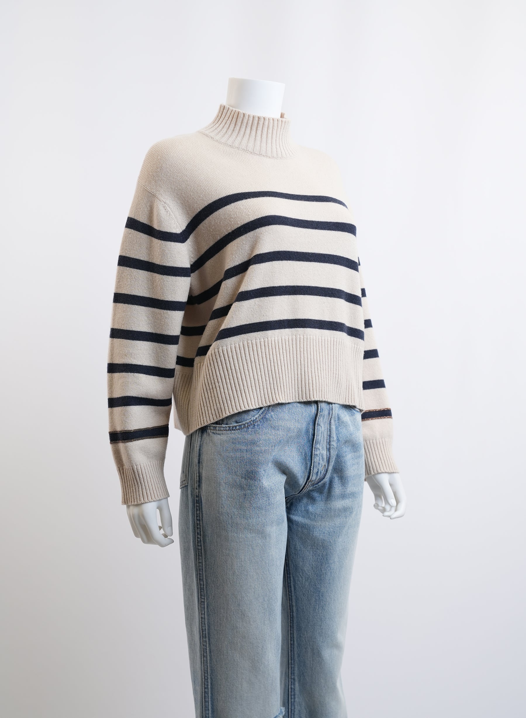 Brunello Cucinelli Striped Sweater