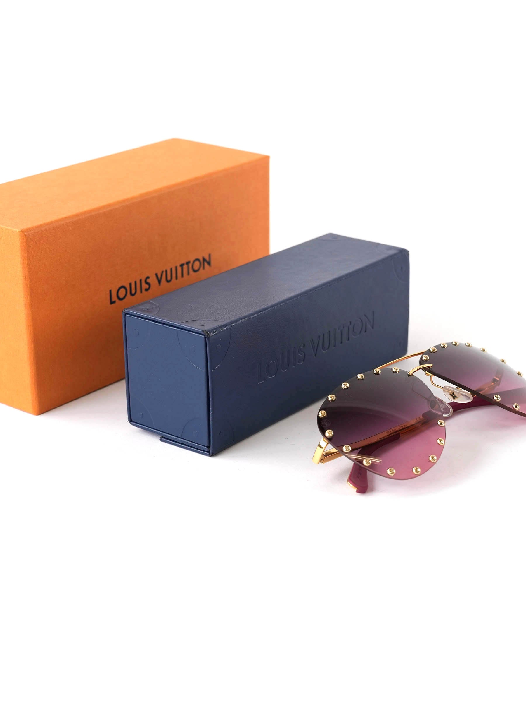 Lunettes de soleil aviateur Louis Vuitton Metal The Party