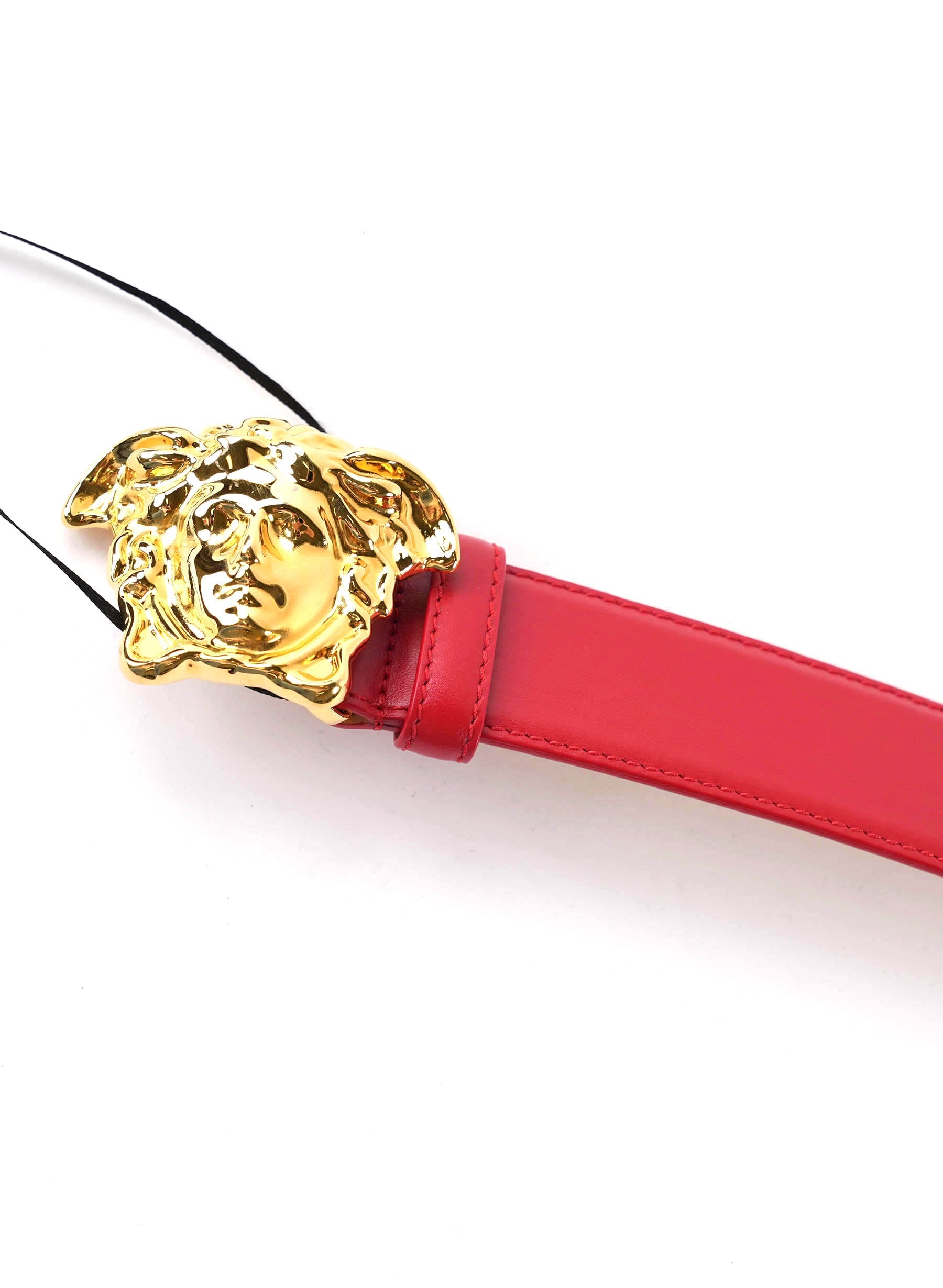 Ceinture Versace rouge Méduse