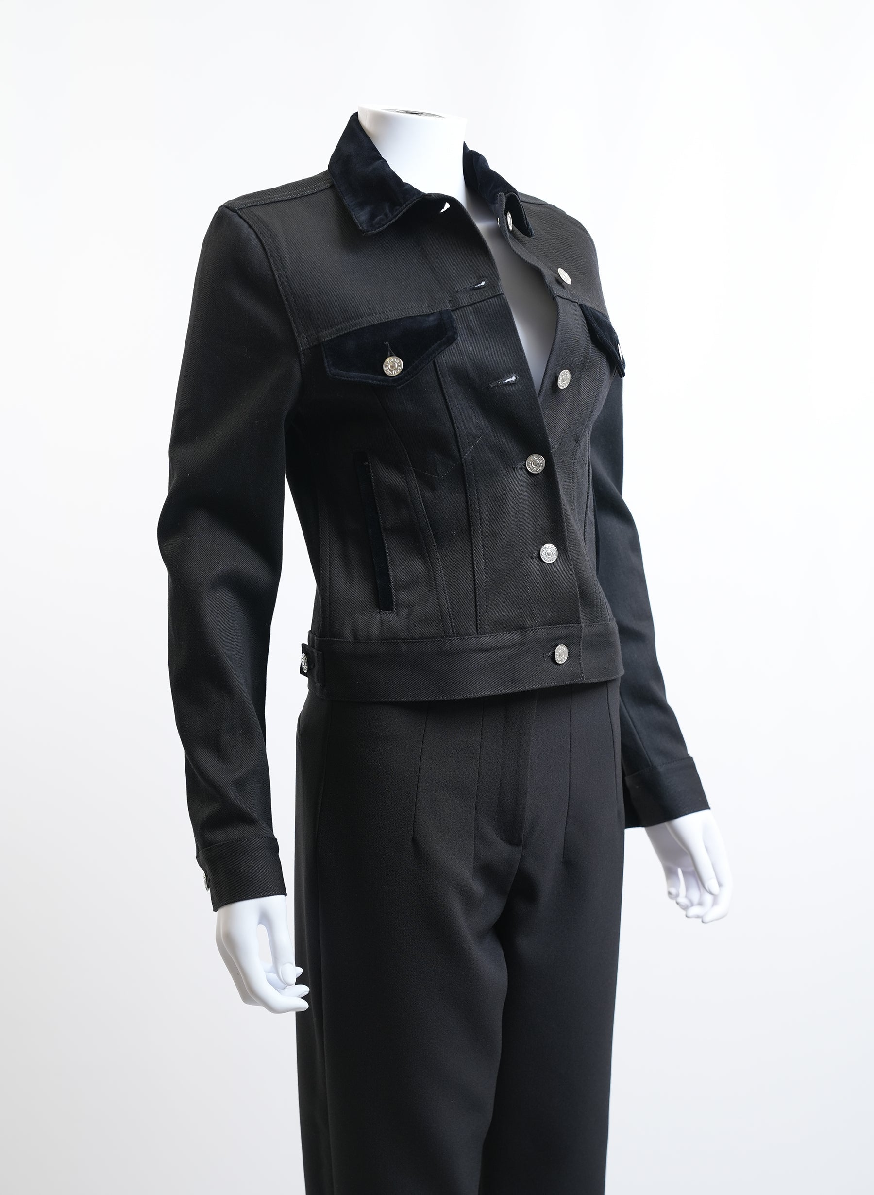 Acne Studio Black Denim Jacket