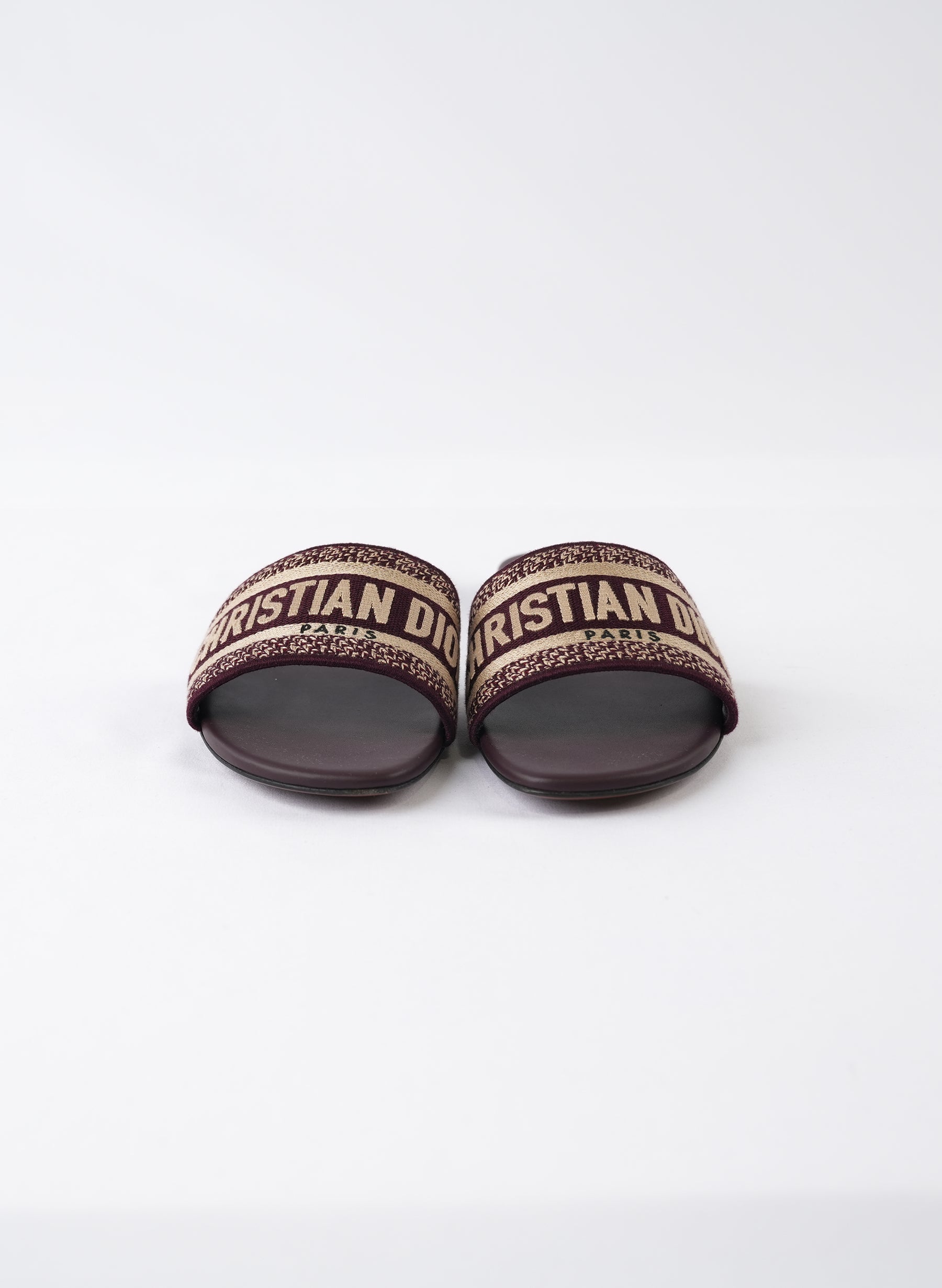 Mules en cuir Christian Dior Dway