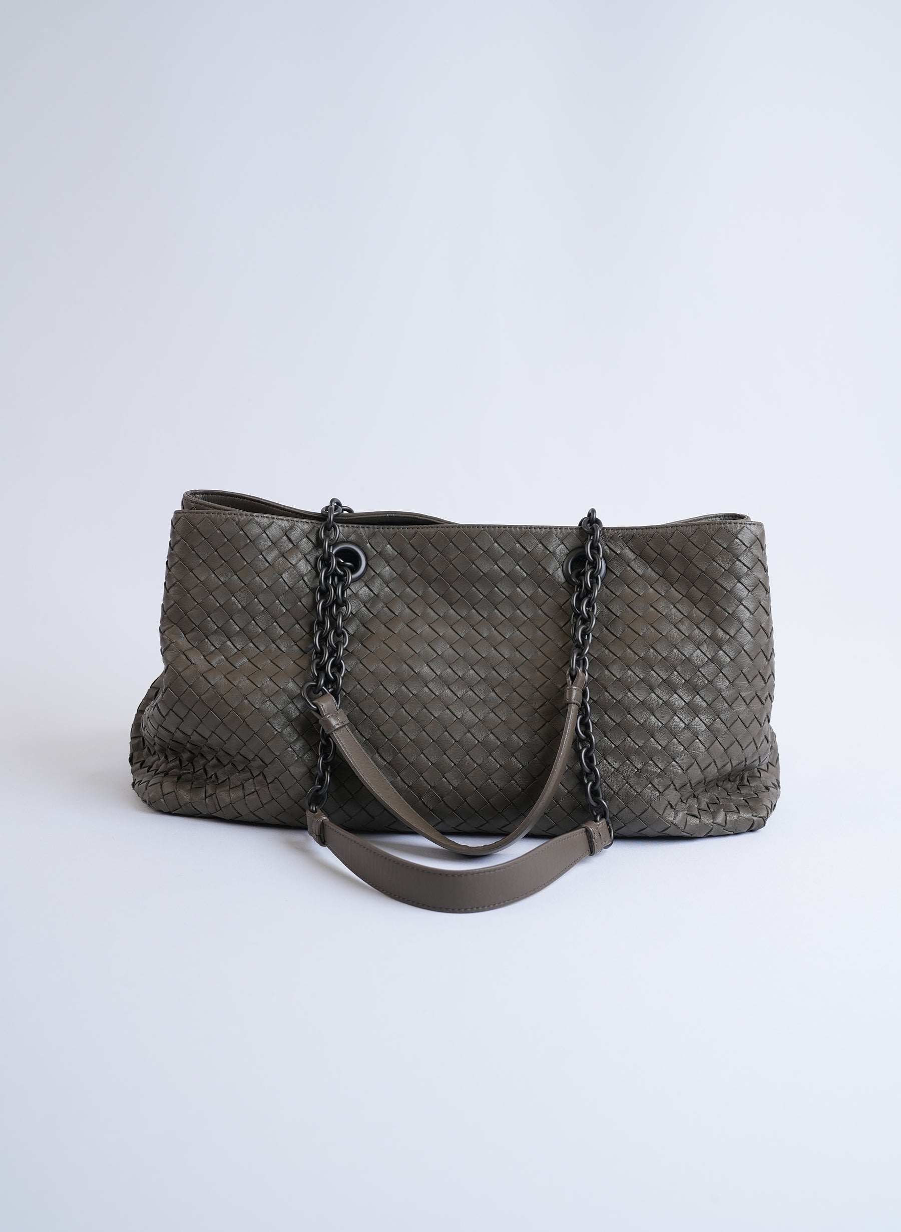 Bottega Veneta sac à chaîne Intrecciato