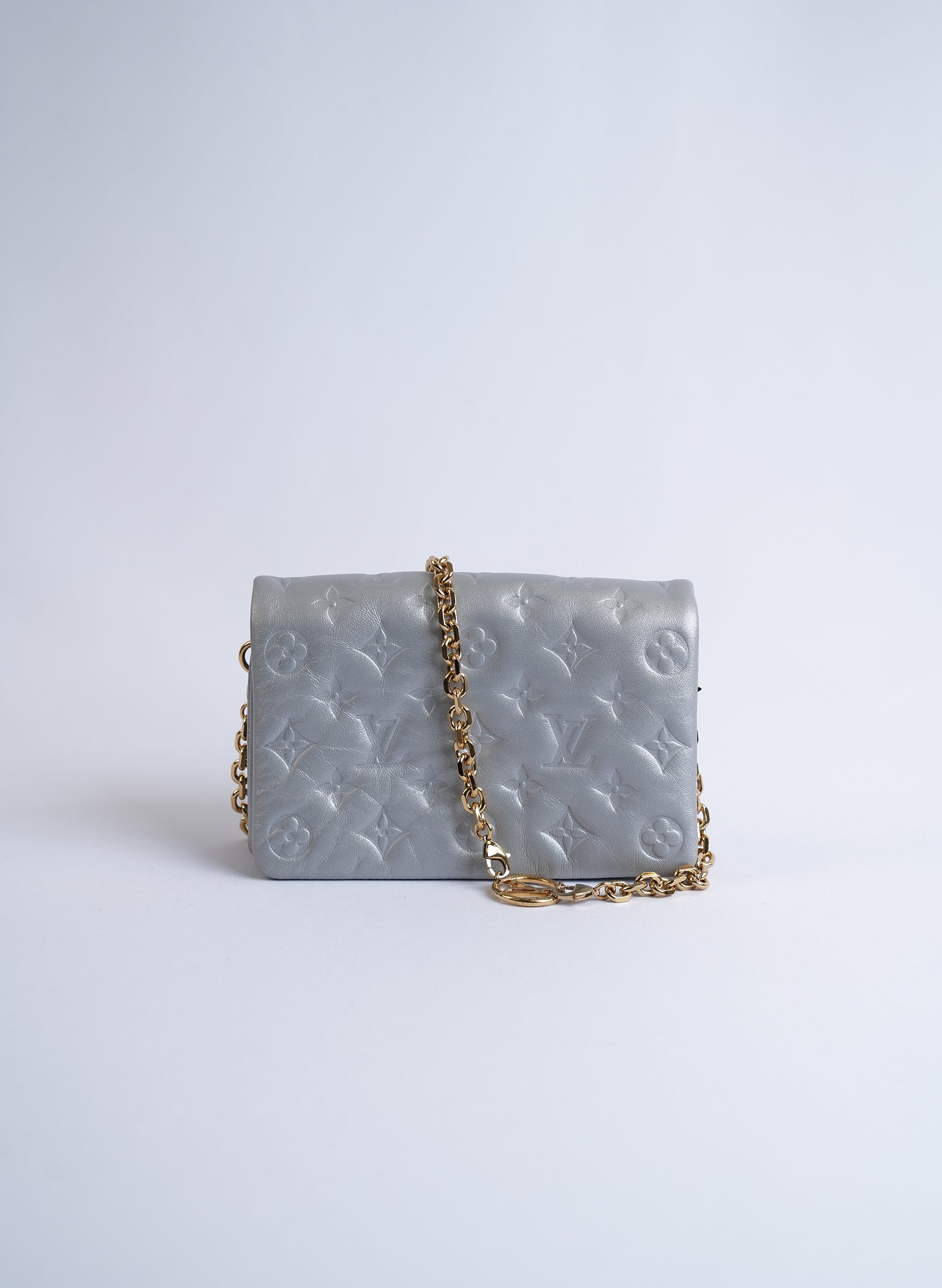 Sac en cuir Louis Vuitton Coussin