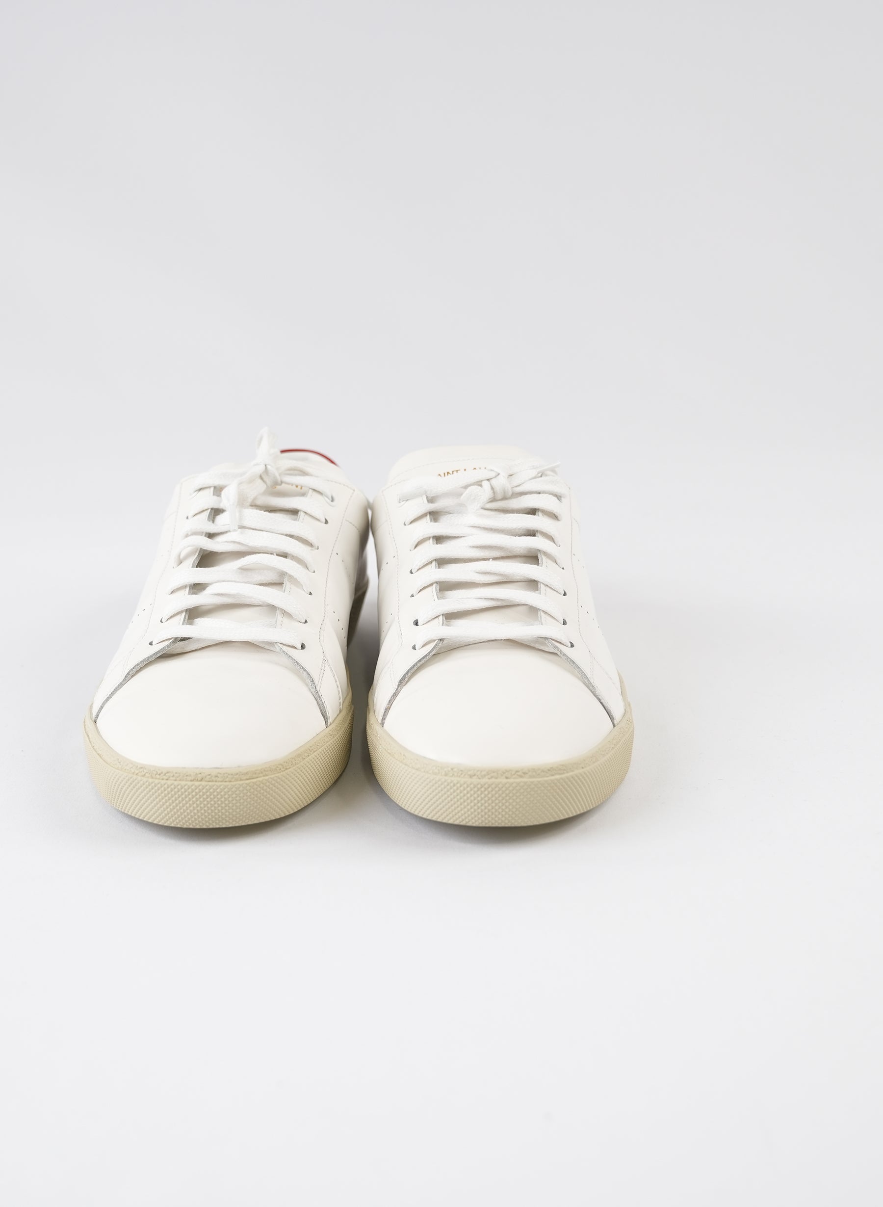 Baskets basses en cuir Saint Laurent