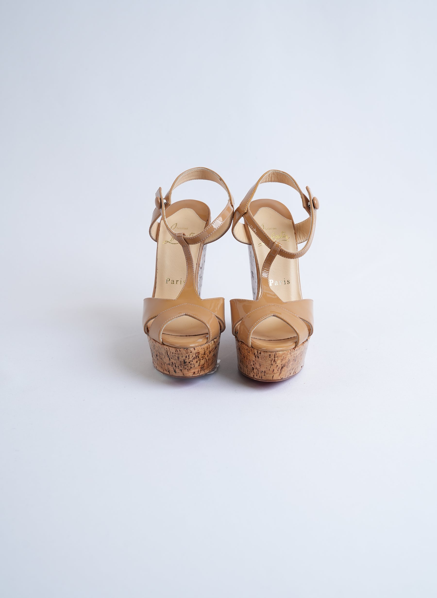 Sandales compensées Christian Louboutin