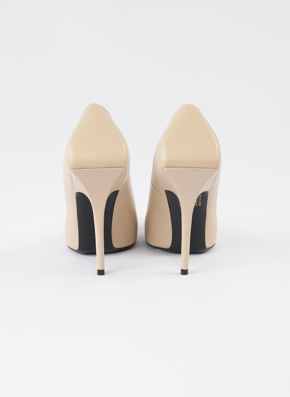 Escarpins Balenciaga en nappa à bout carré