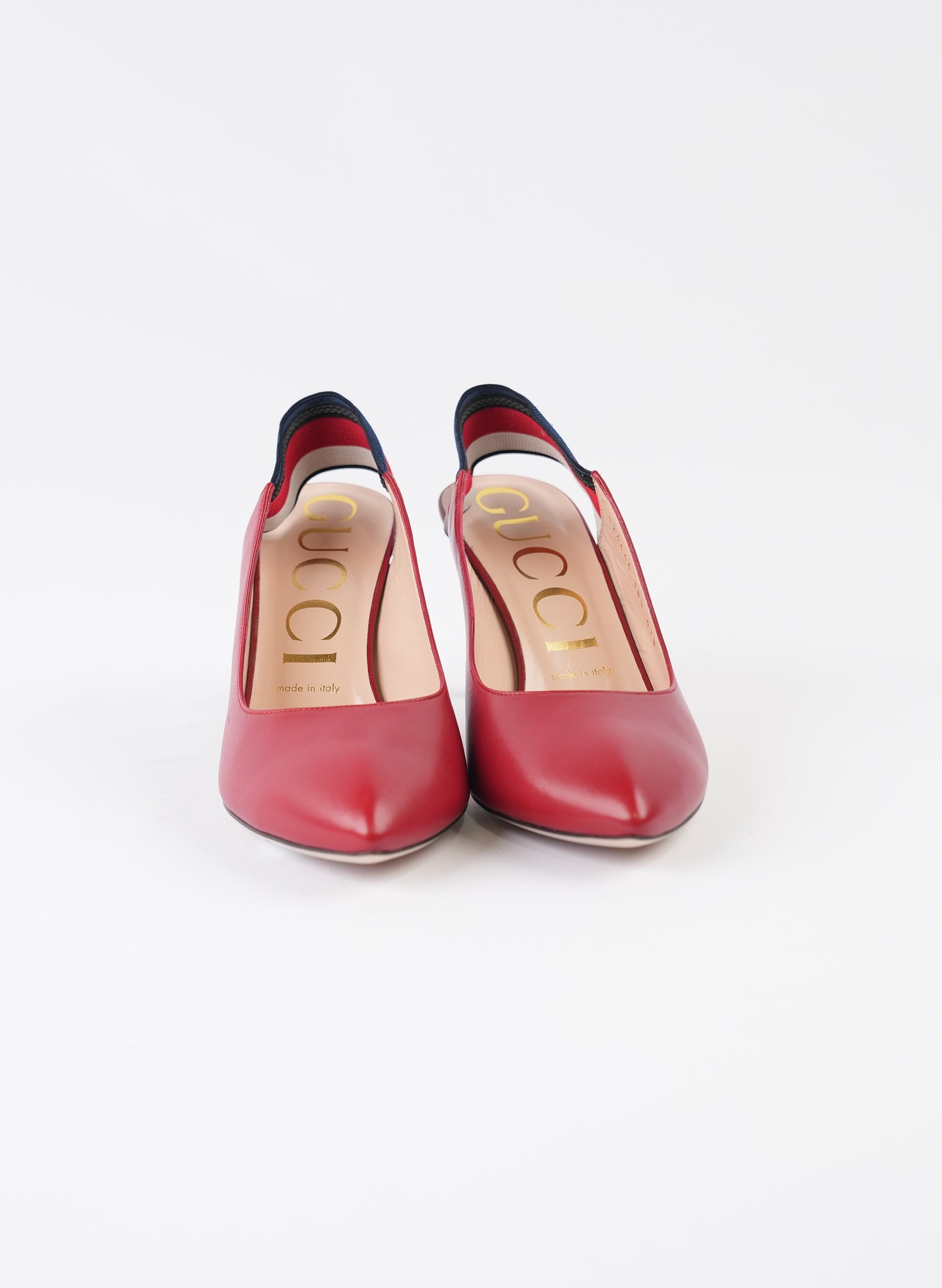 Escarpins Gucci Sylvie à bride arrière