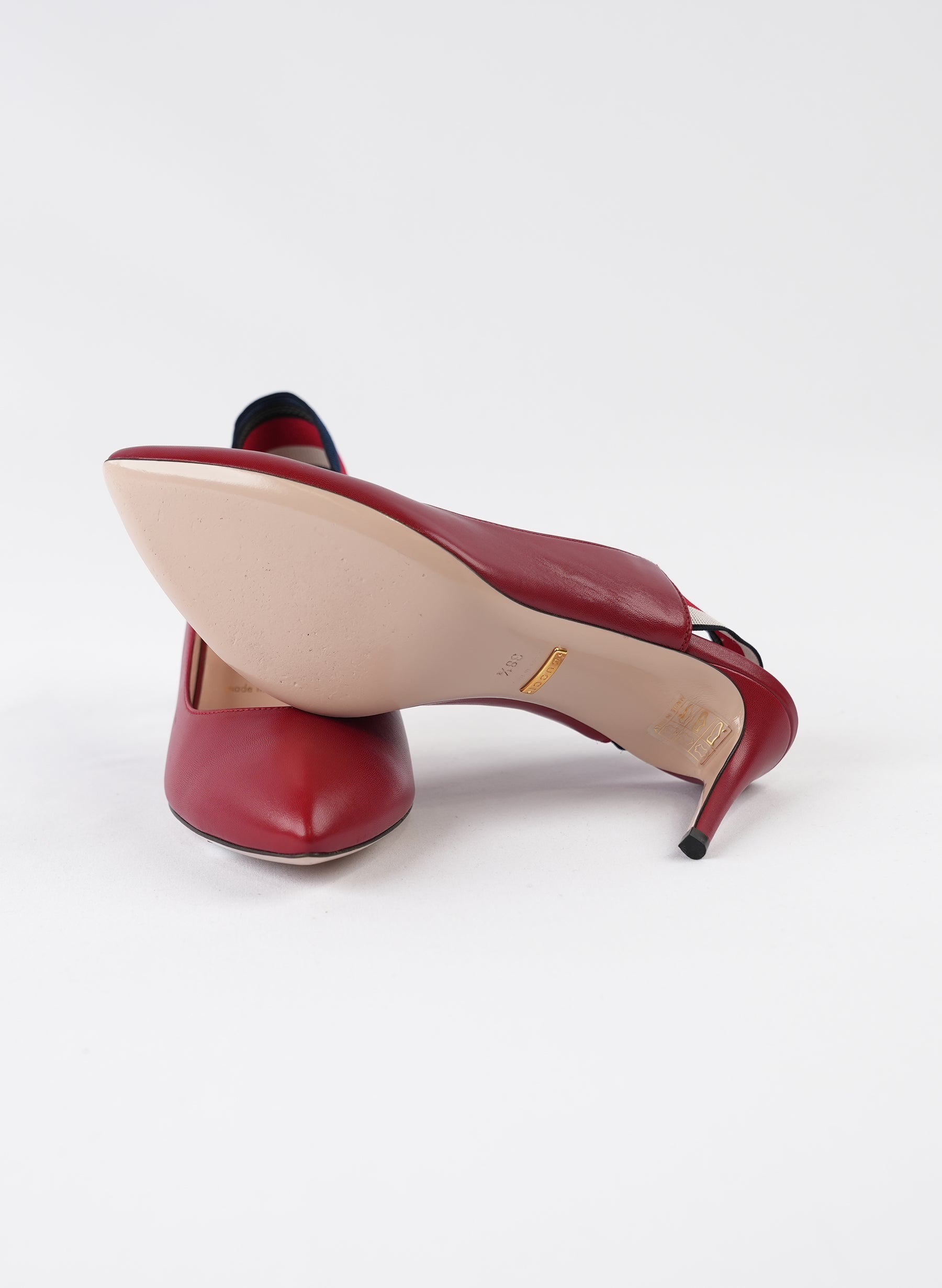 Escarpins Gucci Sylvie à bride arrière