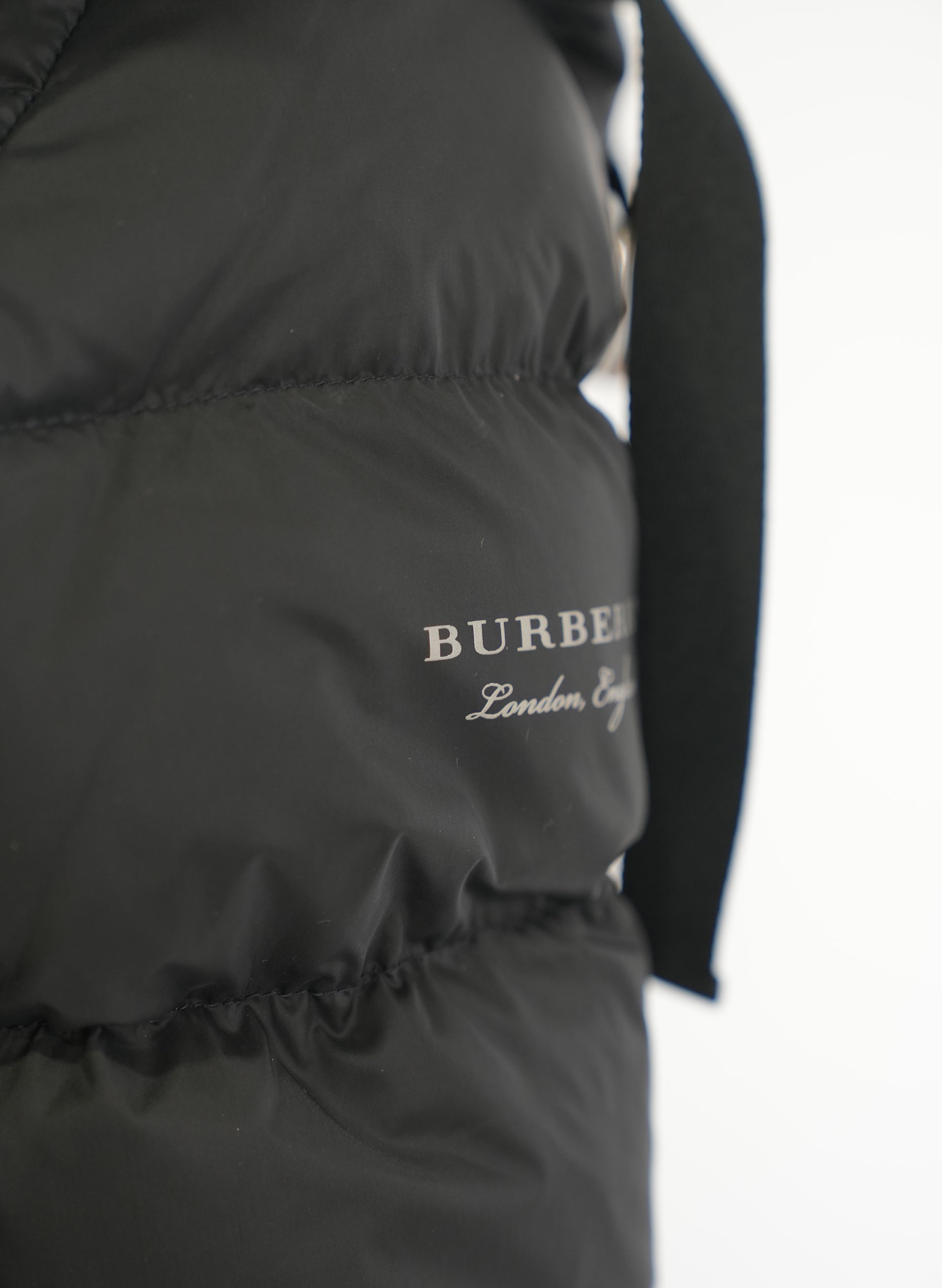 Burberry Black Puffer Jacket
