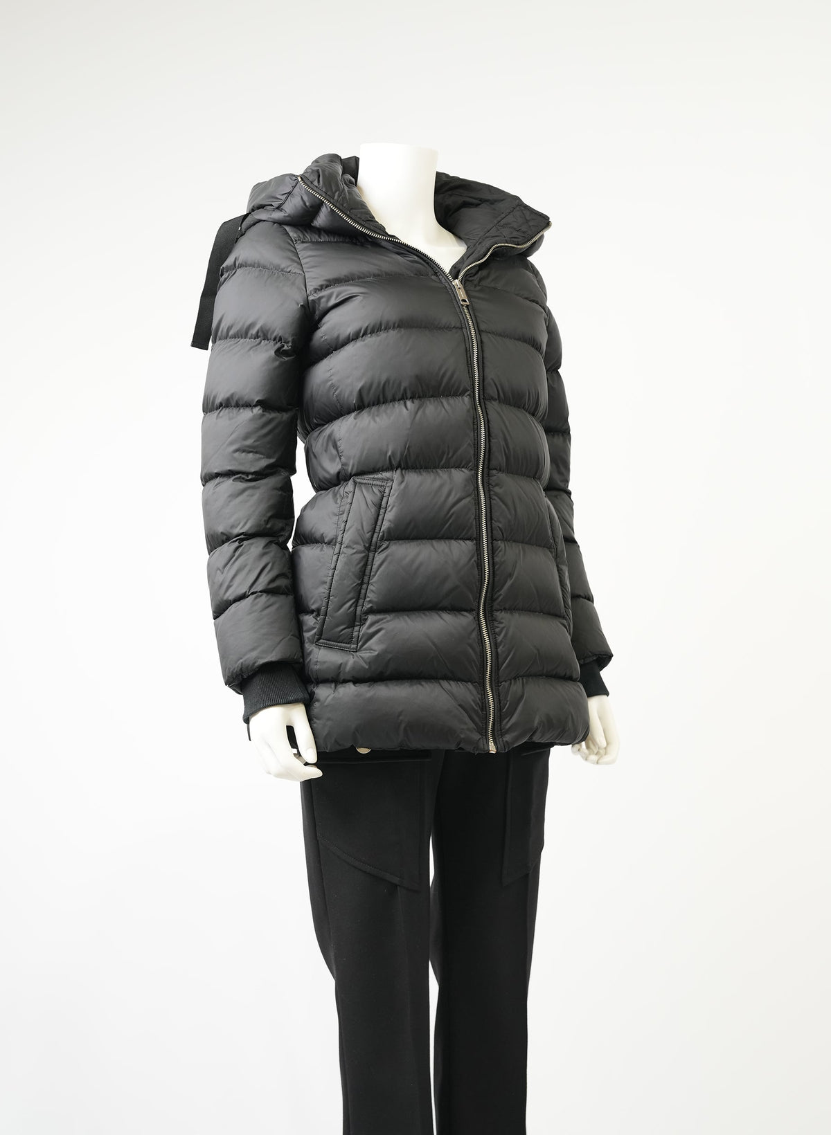 Doudoune noire Burberry