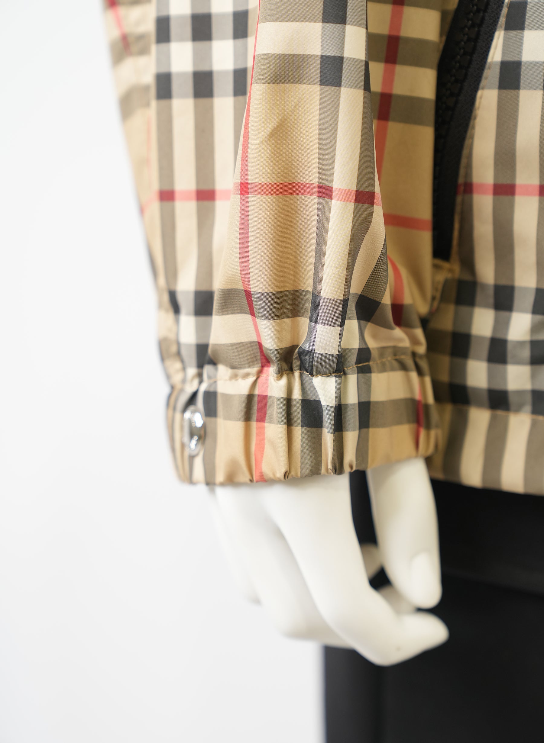 Veste coupe-vent à capuche Burberry