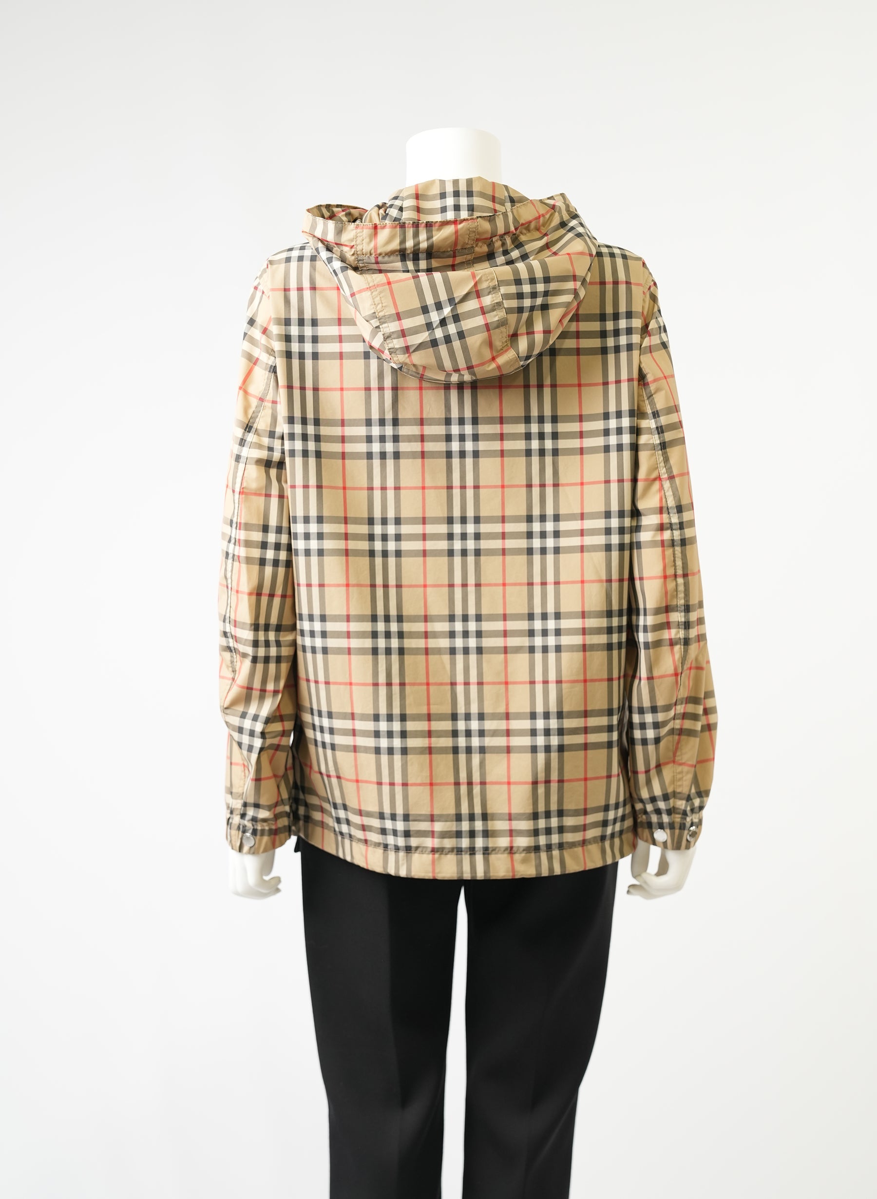 Veste coupe-vent à capuche Burberry