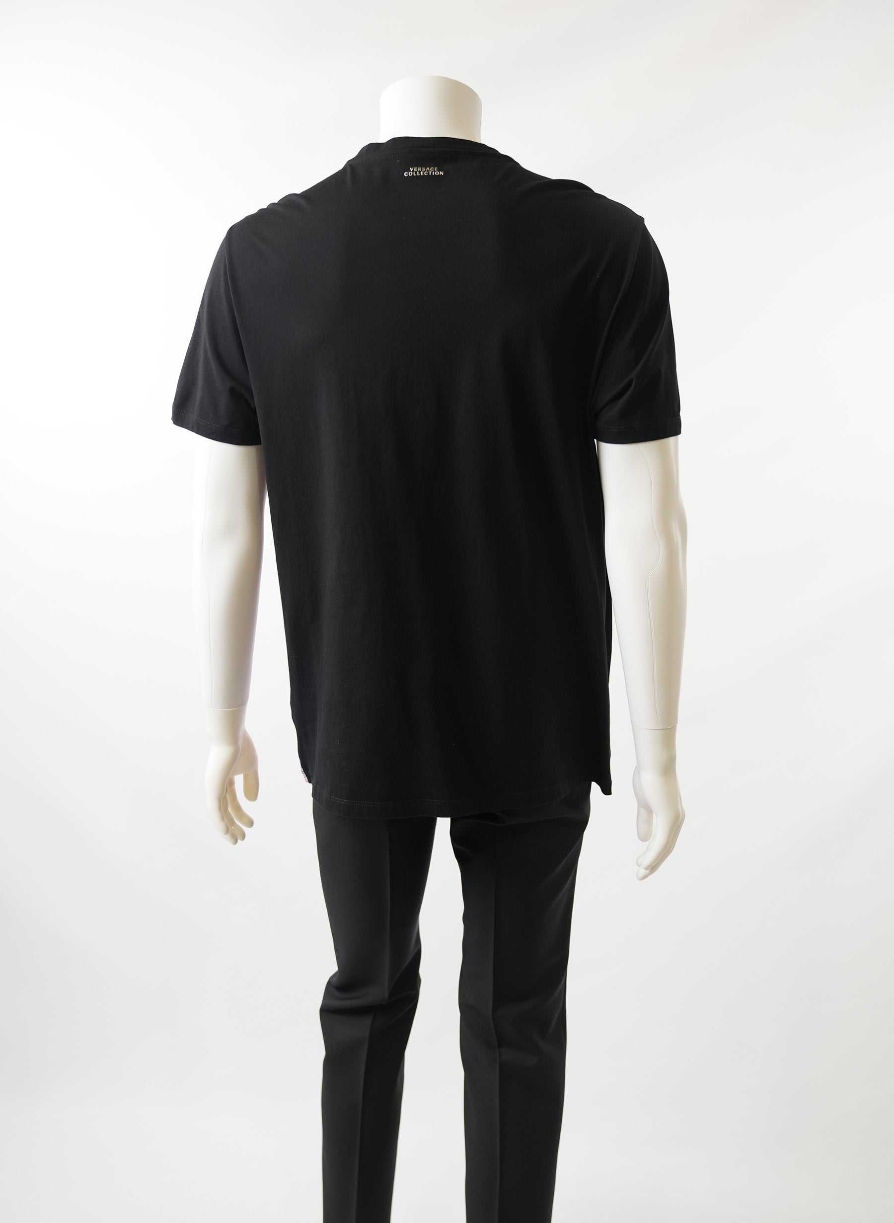 T-shirt Versace rose à imprimé baroque