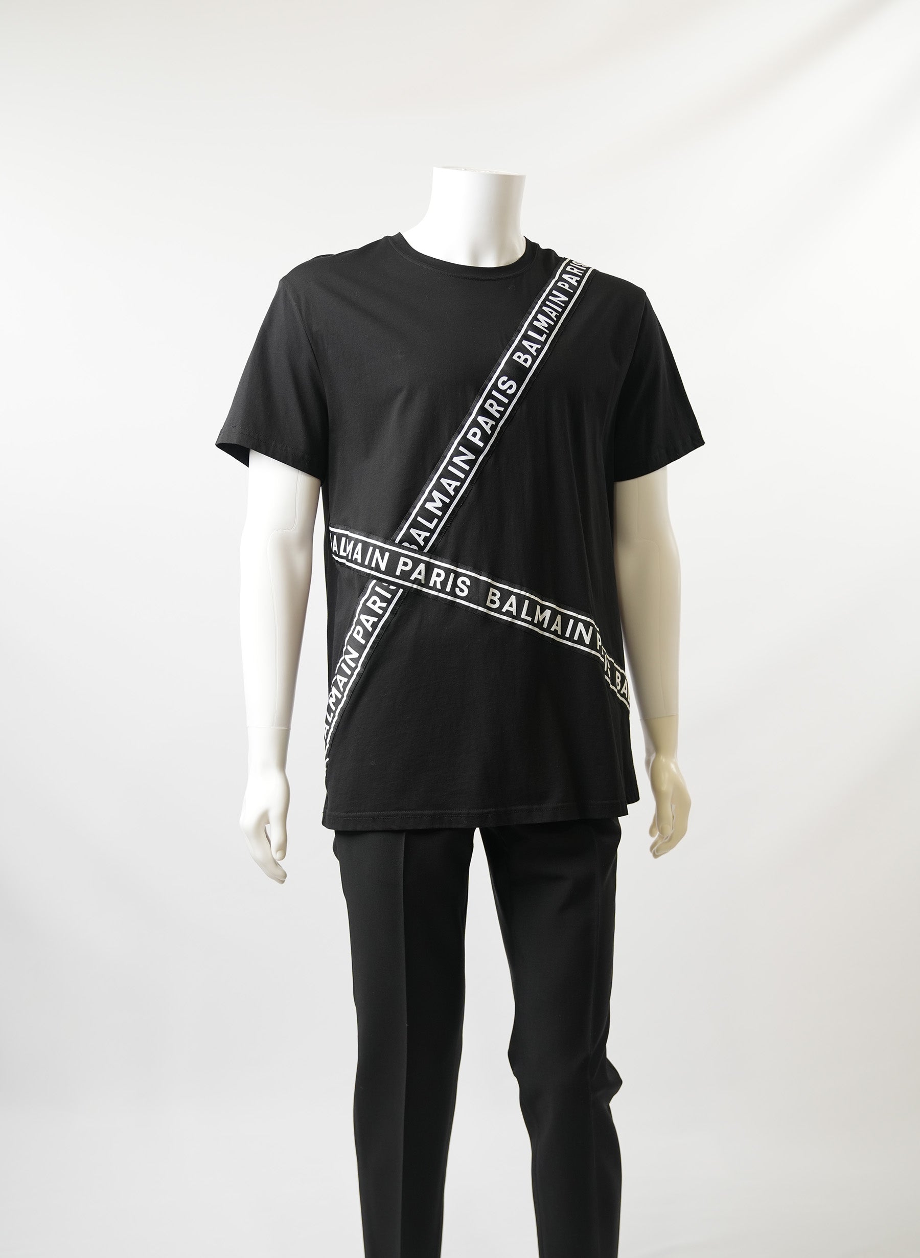 T-shirt noir Balmain