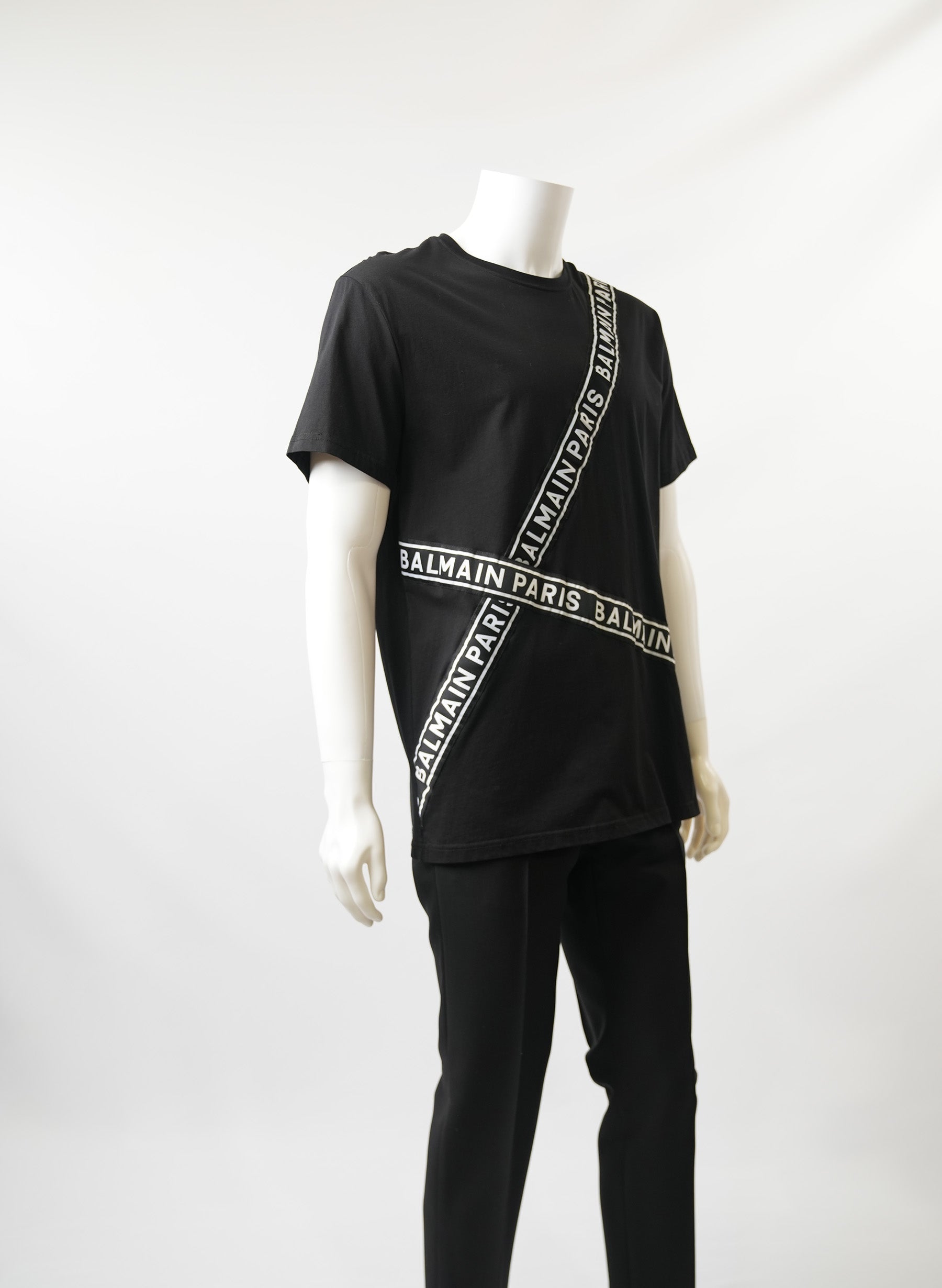 T-shirt noir Balmain