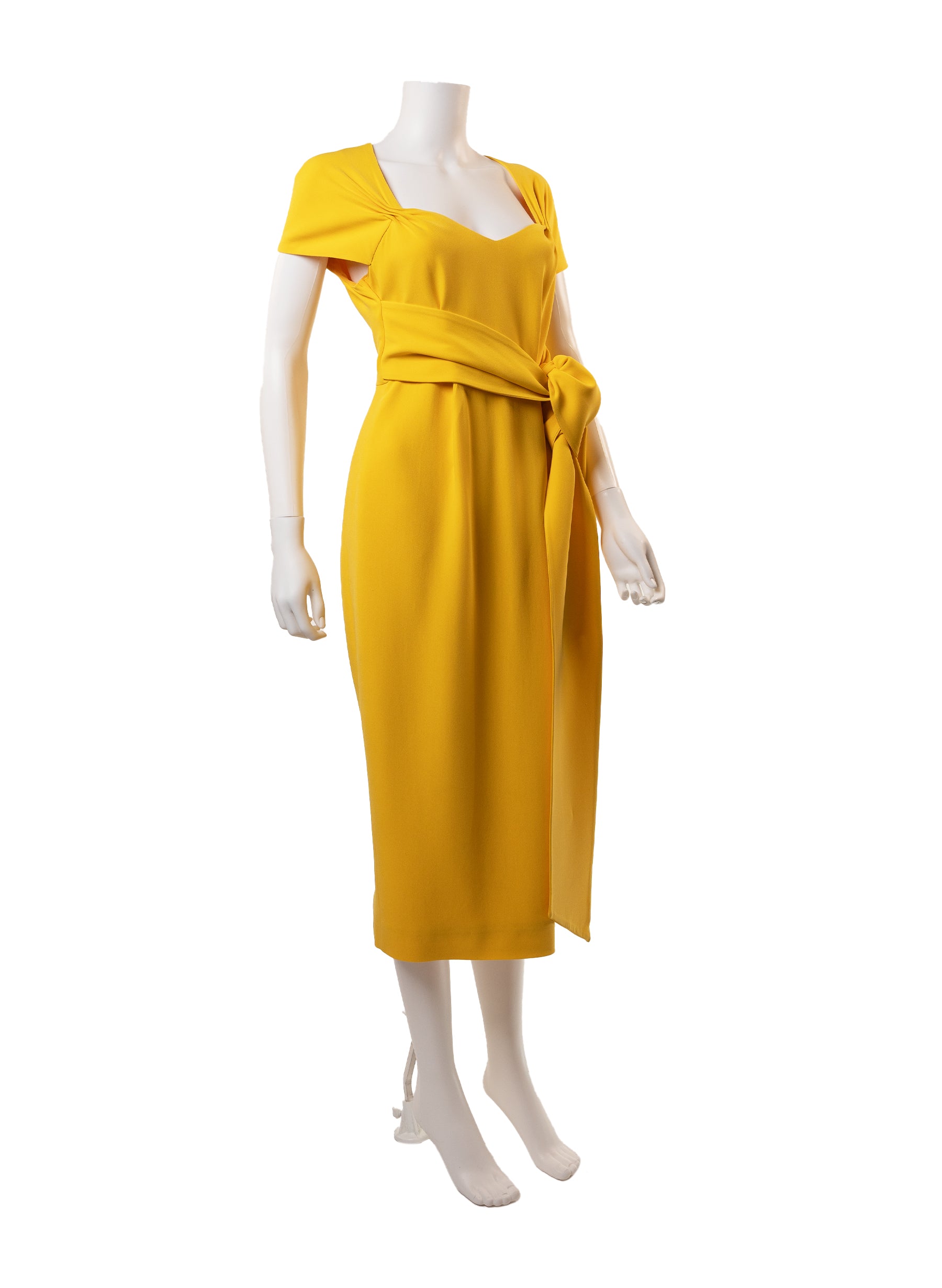 Robe midi à manches courtes Stella McCartney