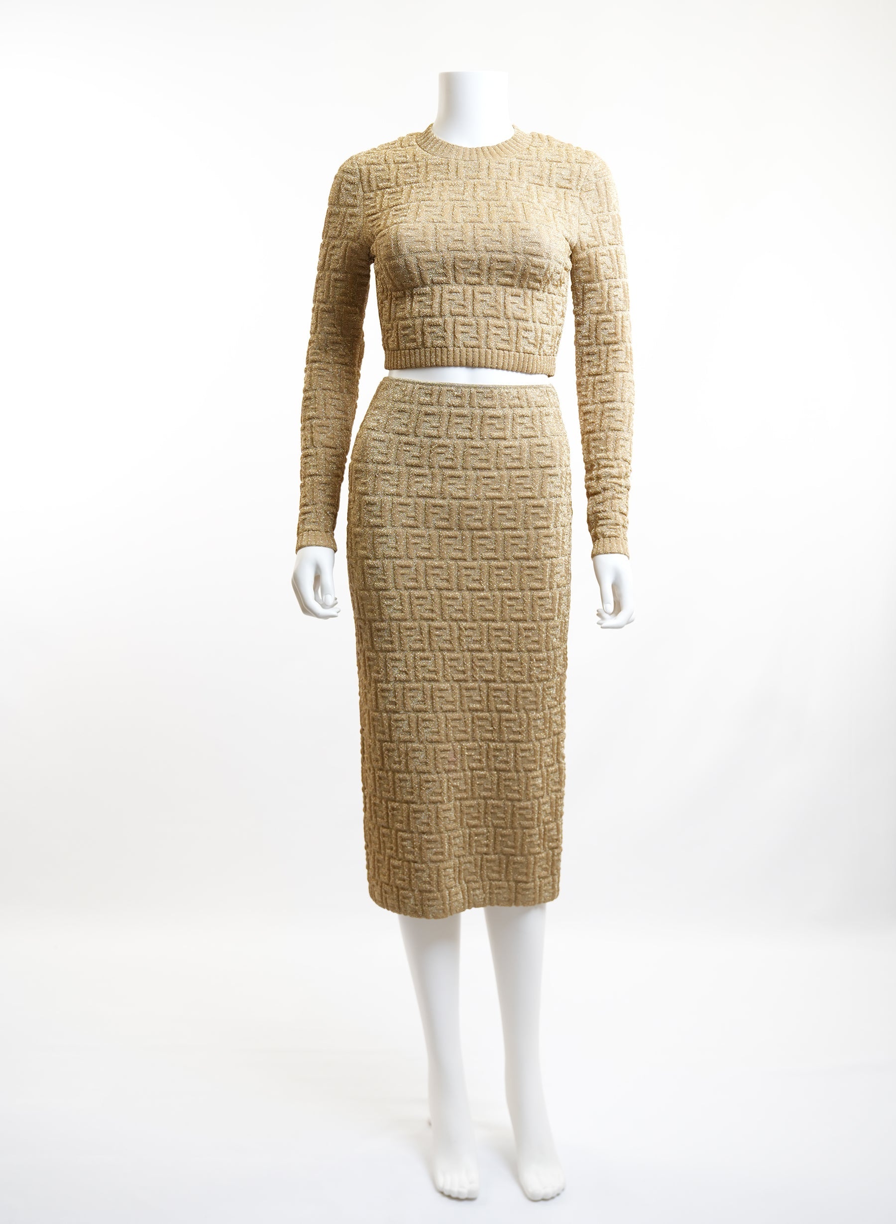 Fendi Two Piece Skirt Set