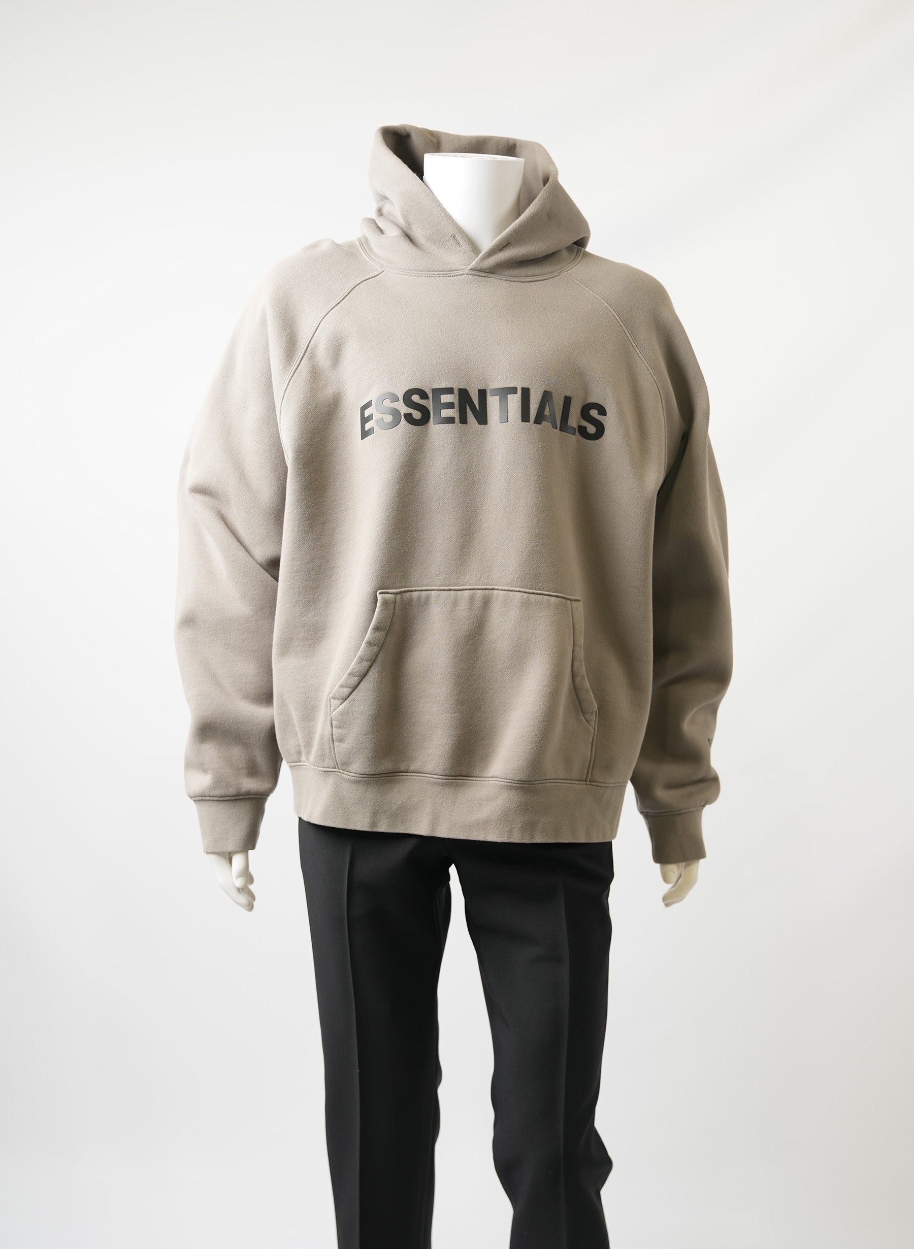 Essentials Fear Of God Green Hooded Sweater