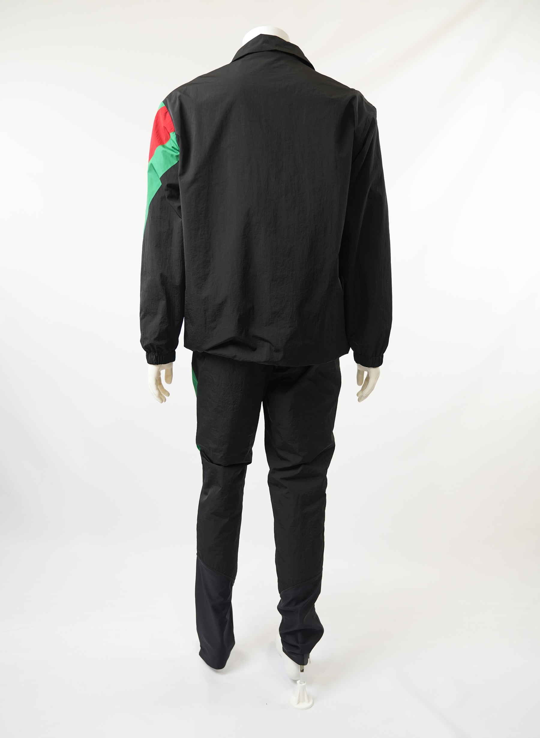 Ensemble 2 pièces Gucci à rayures Web noires imprimées en matière synthétique