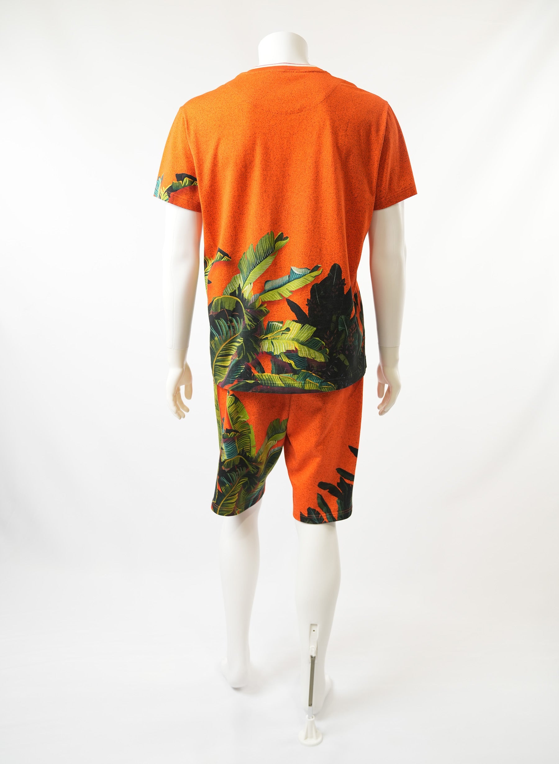 Dolce and Gabbana Girocollo Palm Leaf Graphic 2 pièces ensemble