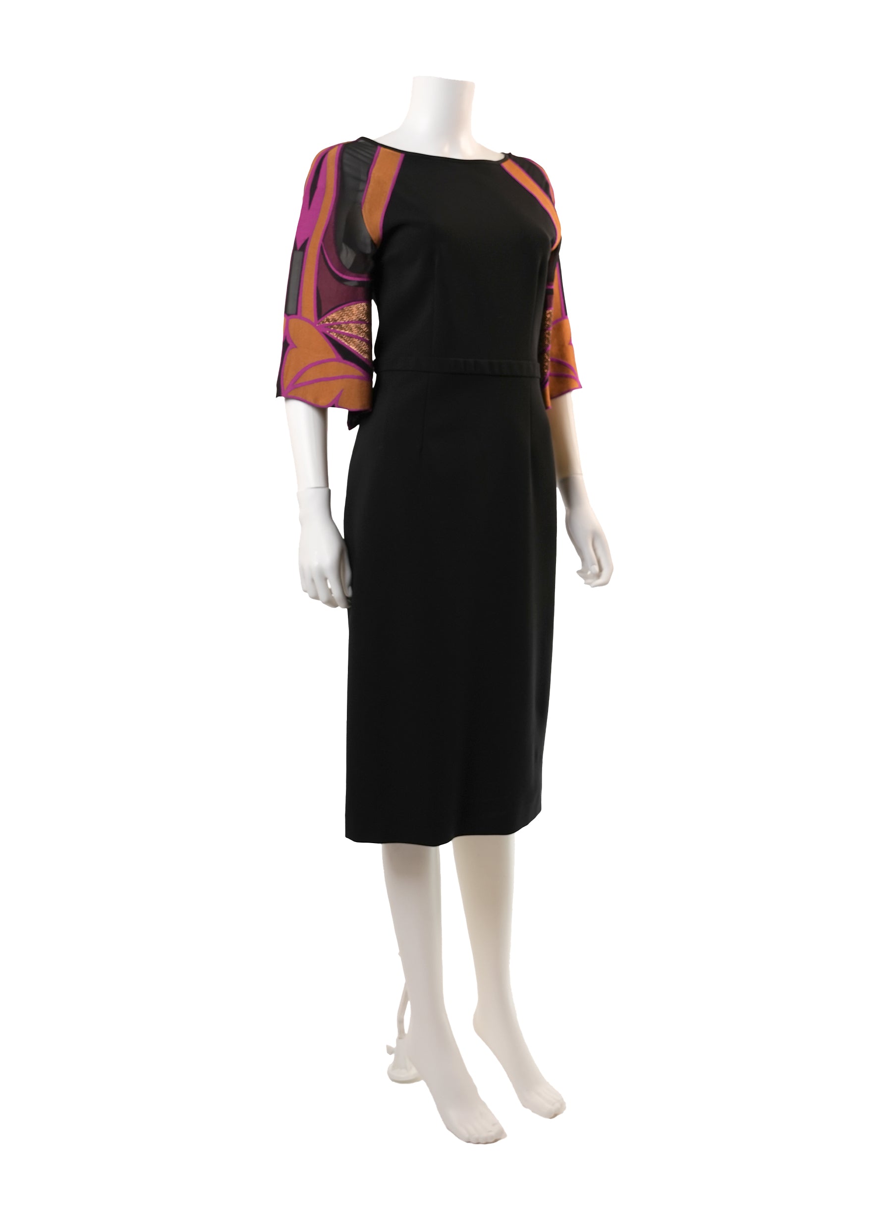 Robe Gucci à imprimé vitrail